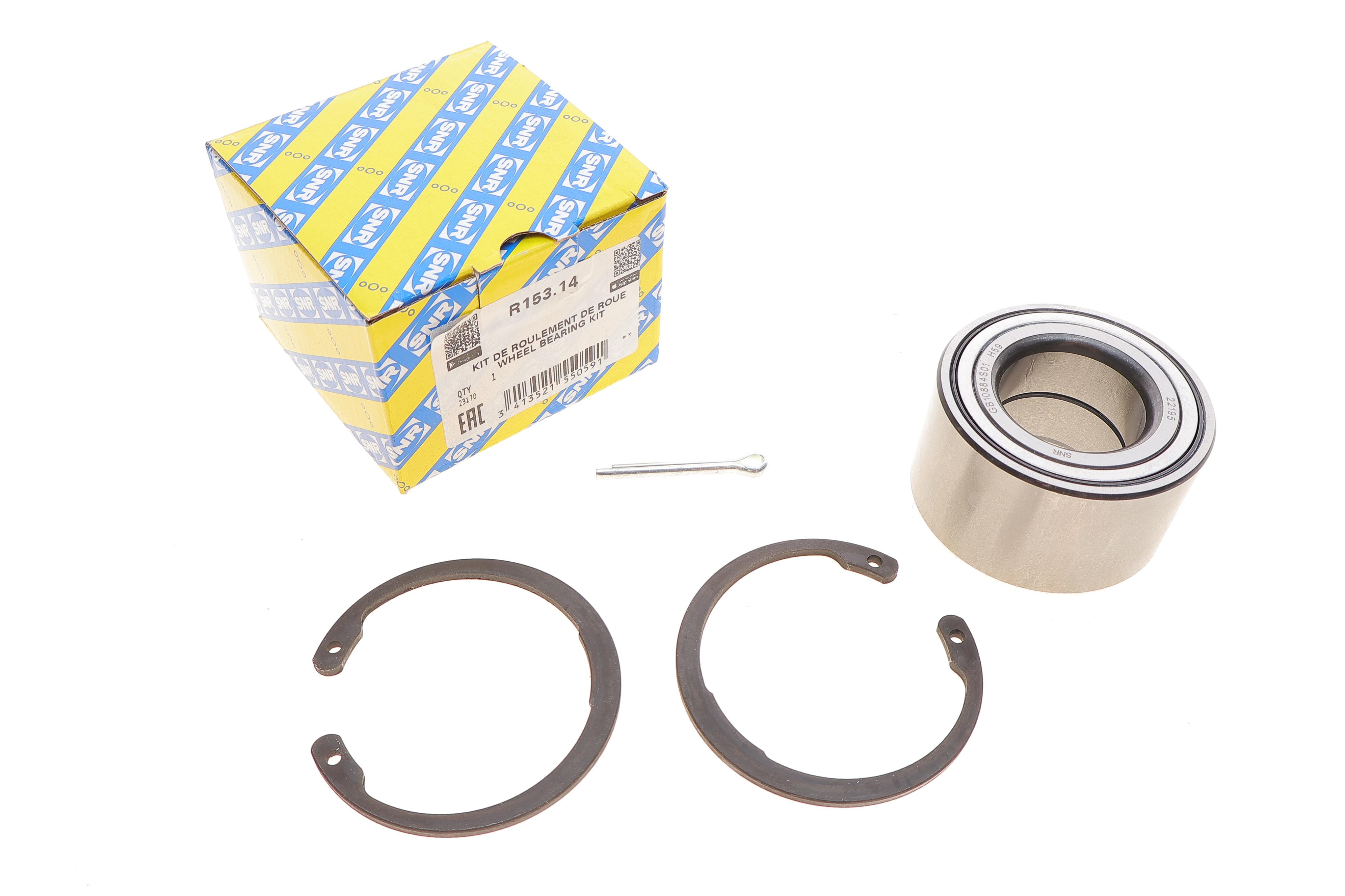 Підшипник маточини (передньої) Daewoo/Opel Astra/Kadett/Vectra 1.3-1.6 (34x64x37)