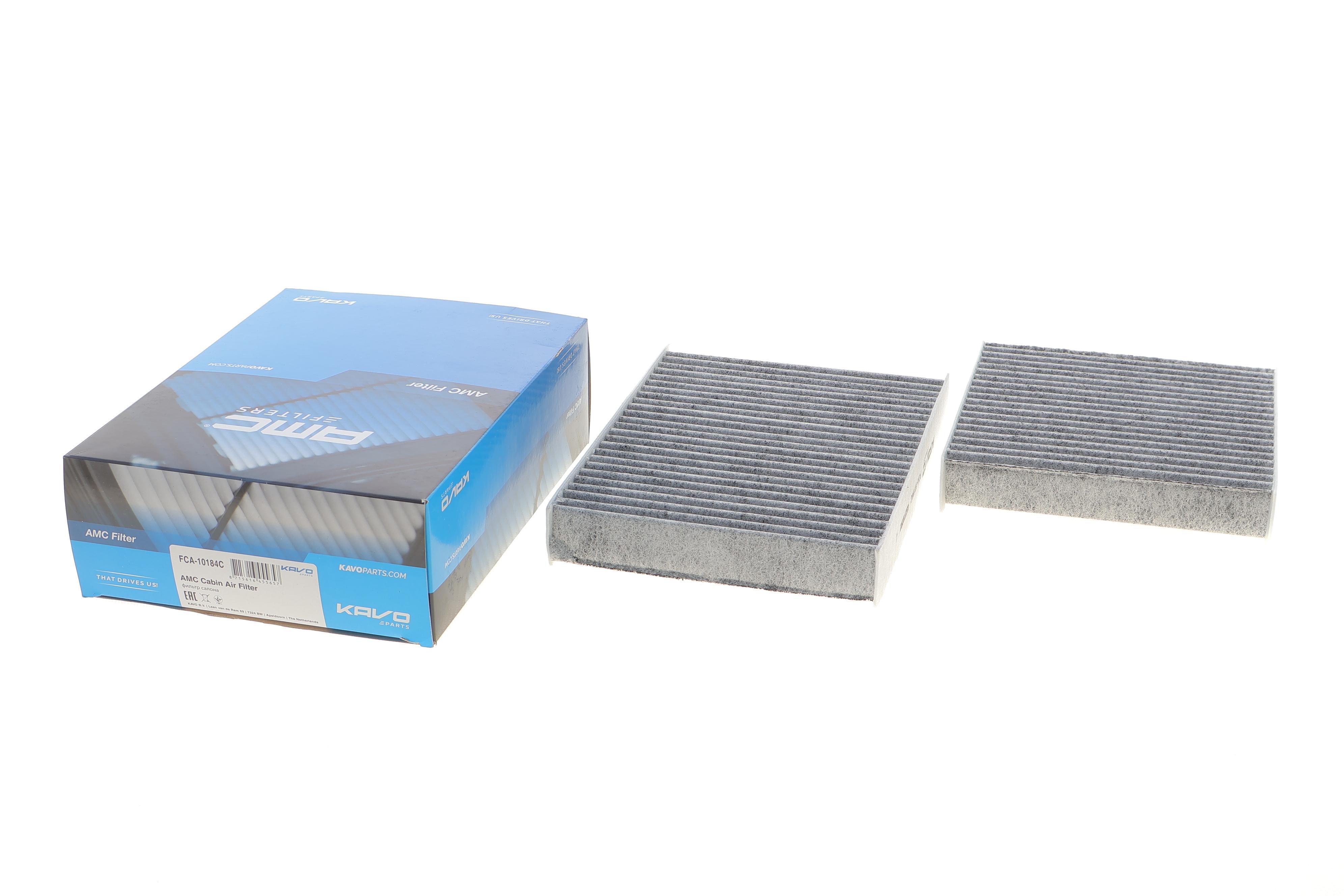 Фільтр салону Citroen C3 09-/C4 Cactus/Peugeot 2008 13-/207 06-15/208 12- (к-кт 2шт.) (вугільний)