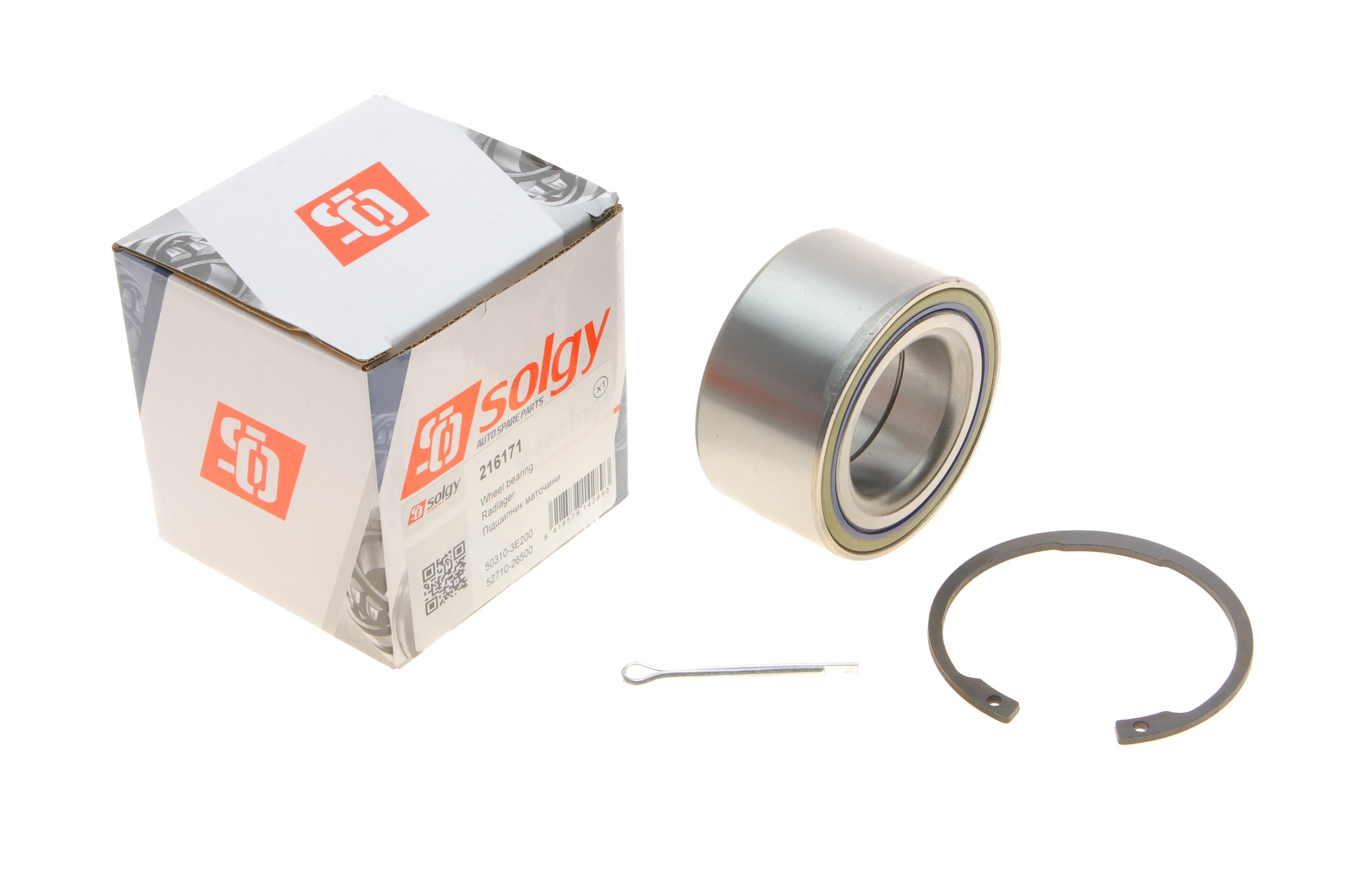 Підшипник маточини (задньої) Hyundai Santa Fe 01-06/Tucson 04-10/KIA Sportage 04- (42x76x39) (к-кт)