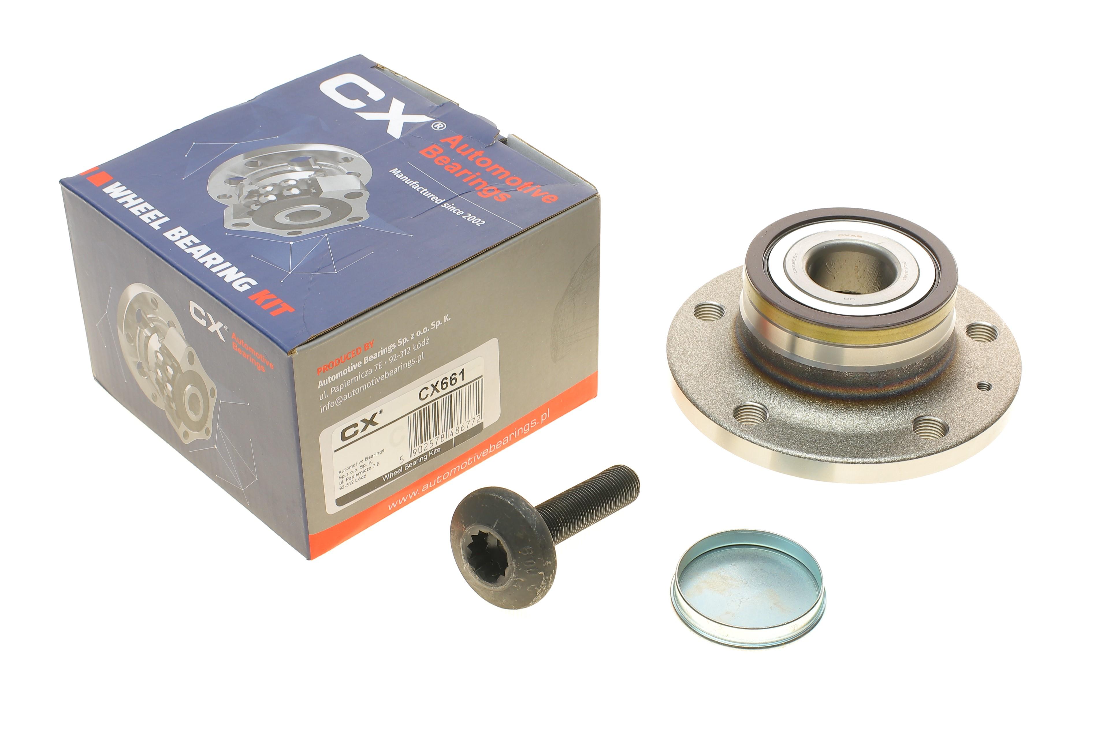 Підшипник маточини (задньої) VW Caddy 03-/Golf V/Skoda Octavia