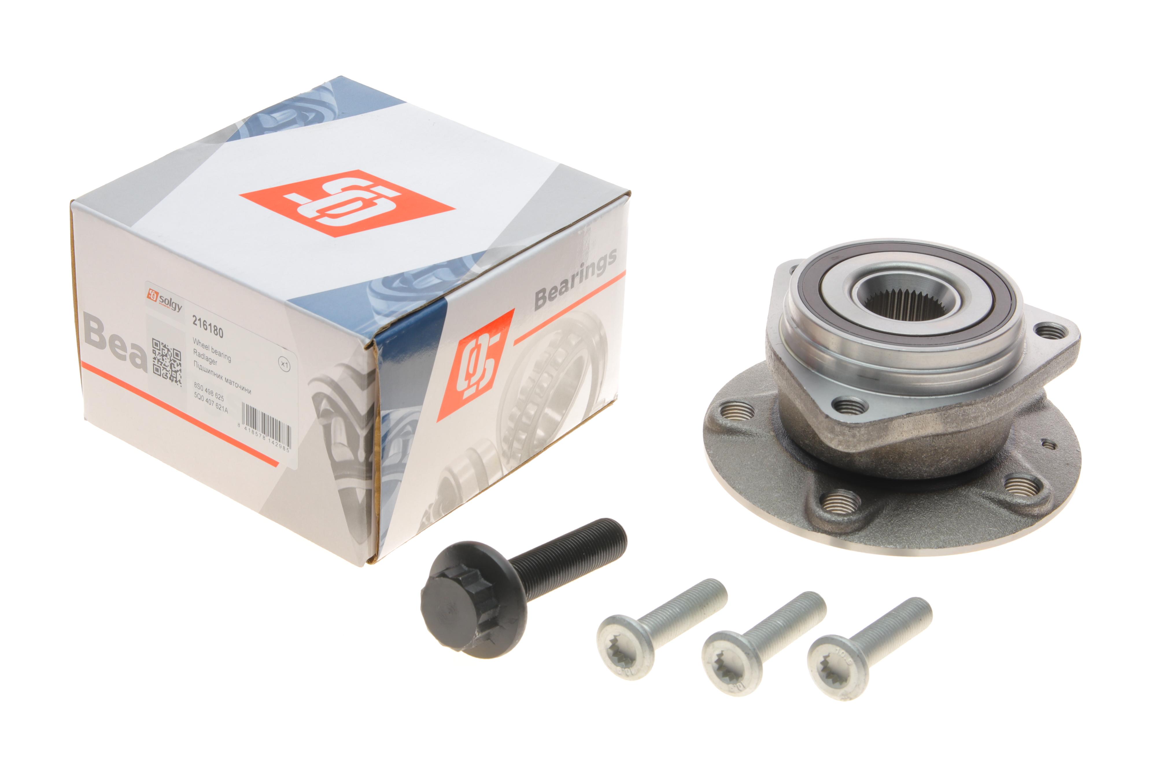 Підшипник маточини (передньої) VW Passat/Golf 1.0TSI-2.0TDI 12-(+ABS)