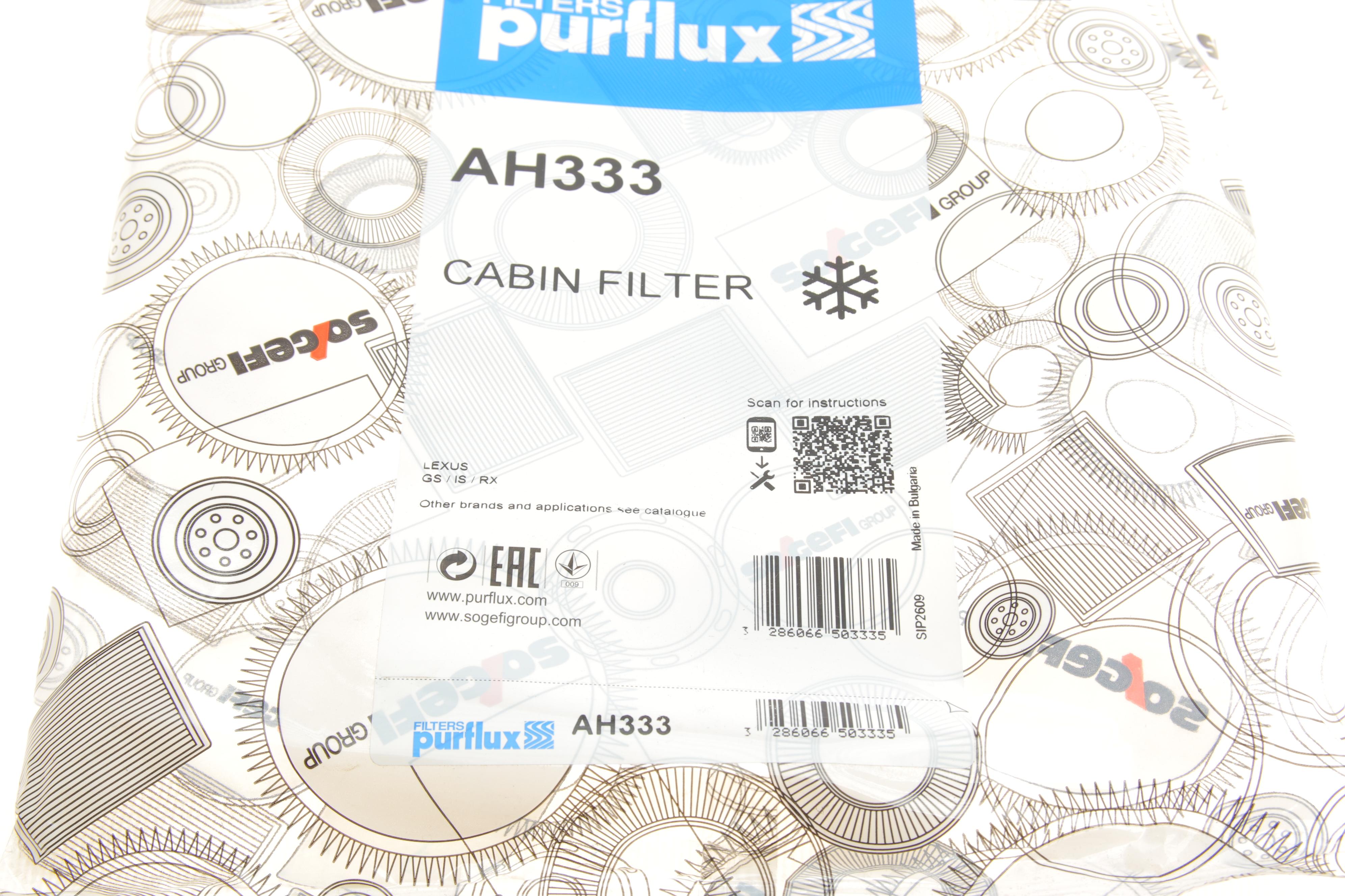 Фільтр салону Lexus GS/ IS/ LS/ RX 97-05