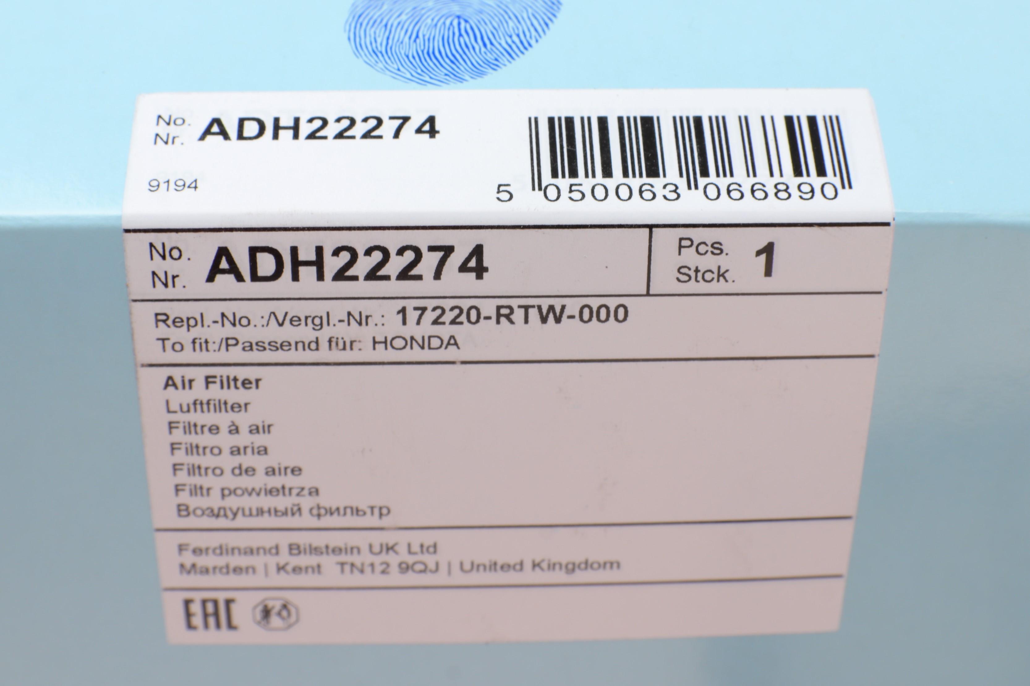 Фільтр повітряний Honda CR-Z 1.5 16V 10-16