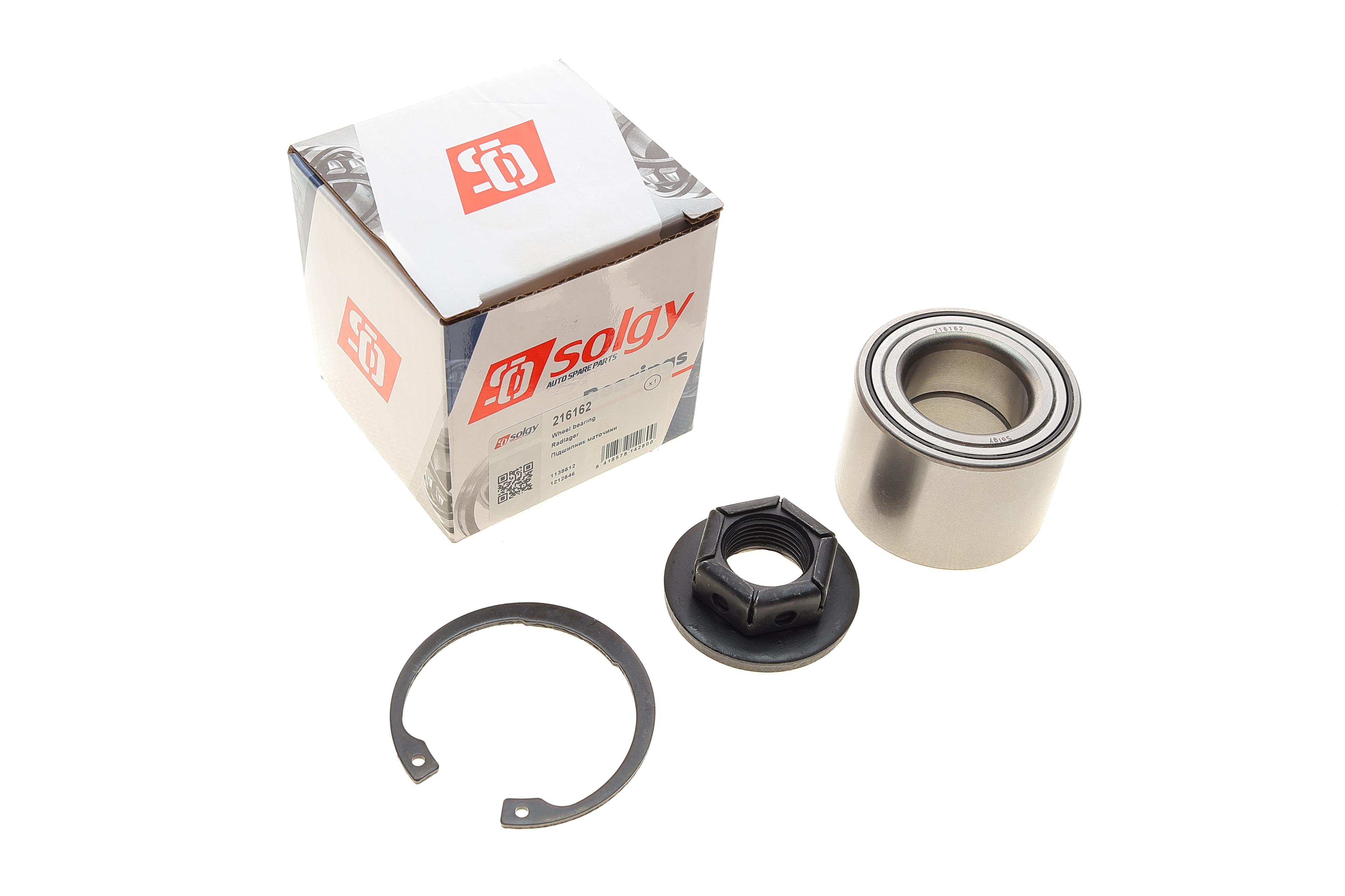 Підшипник маточини (задньої) Ford Fiesta 01- (29x53x37) (+ABS) (к-кт)