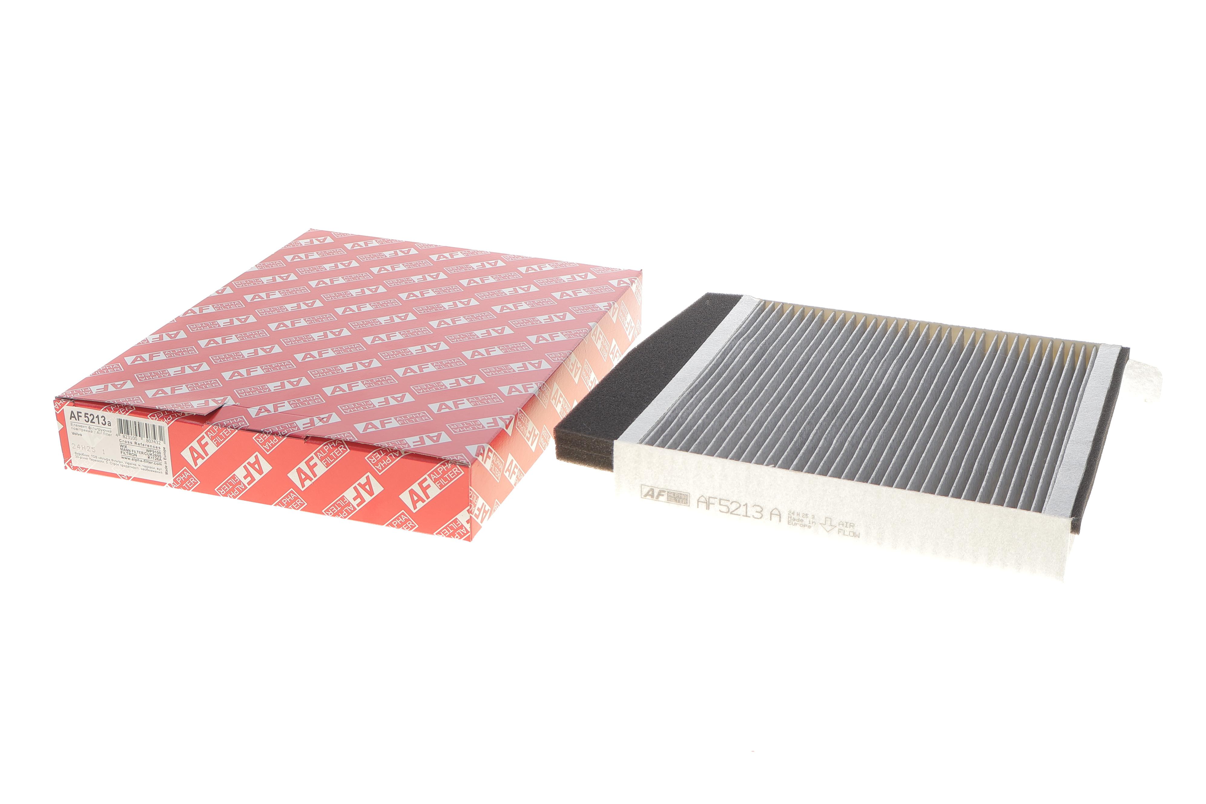 Фільтр салону Volvo S60/S80/V70/XC70/XC90 98-14 (вугільний)