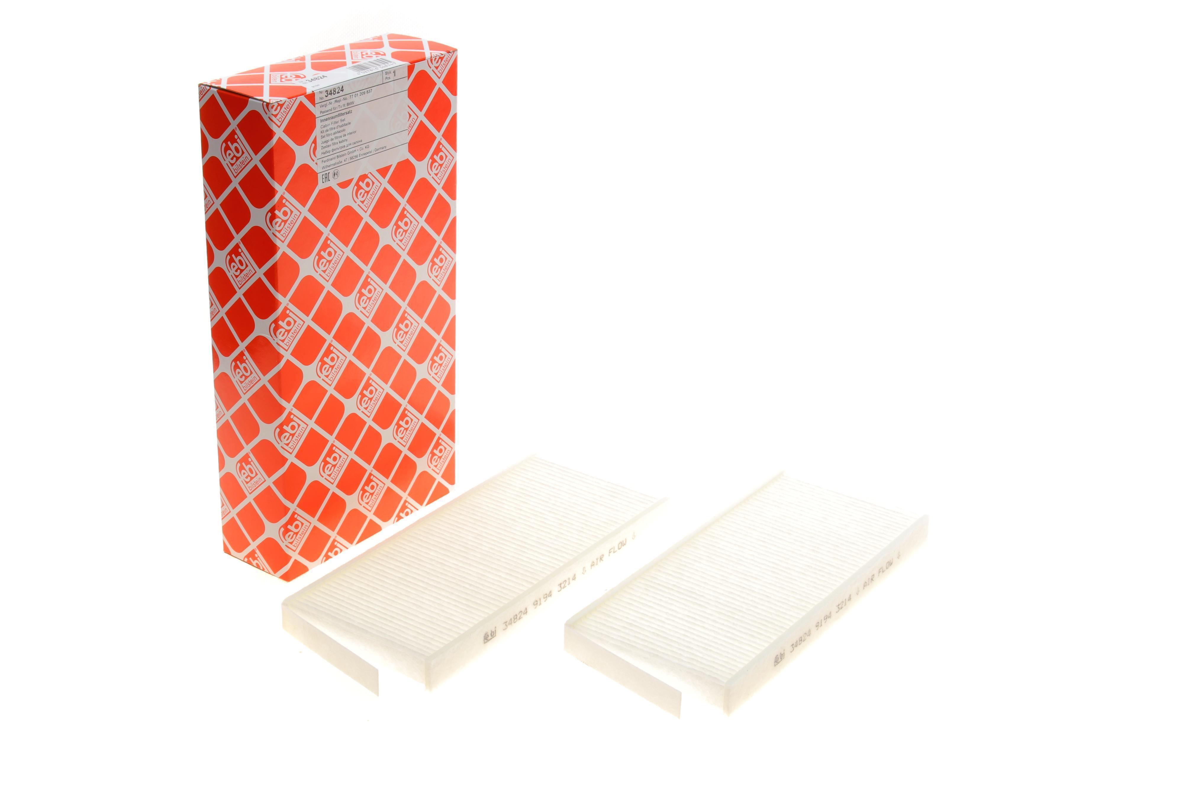 Фільтр салону Renault Kangoo 08-/ Master 10- (к-кт 2шт)