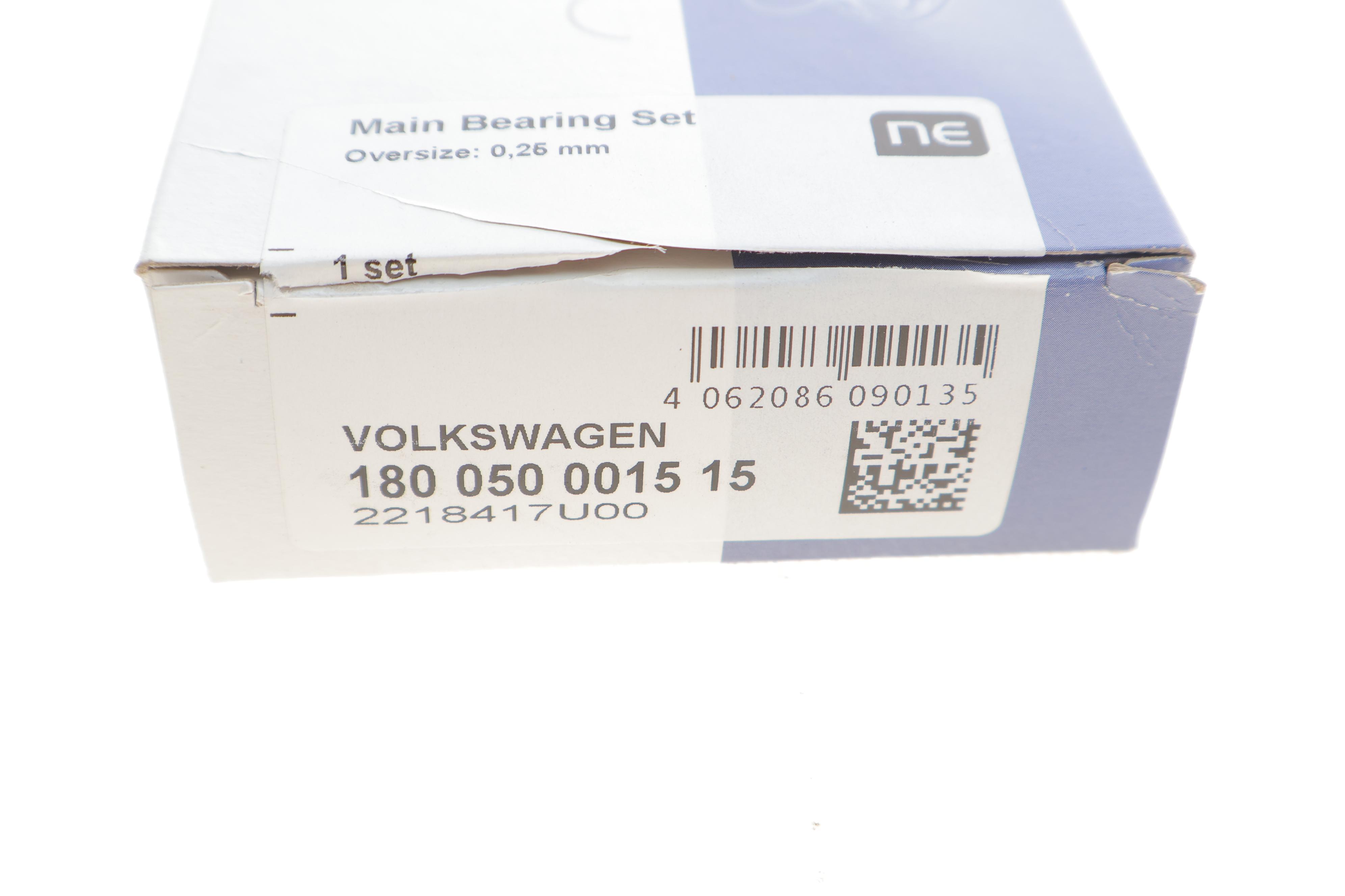 Вкладиші корінні VW T5 1.9TDI (+0.25) = 6050142500