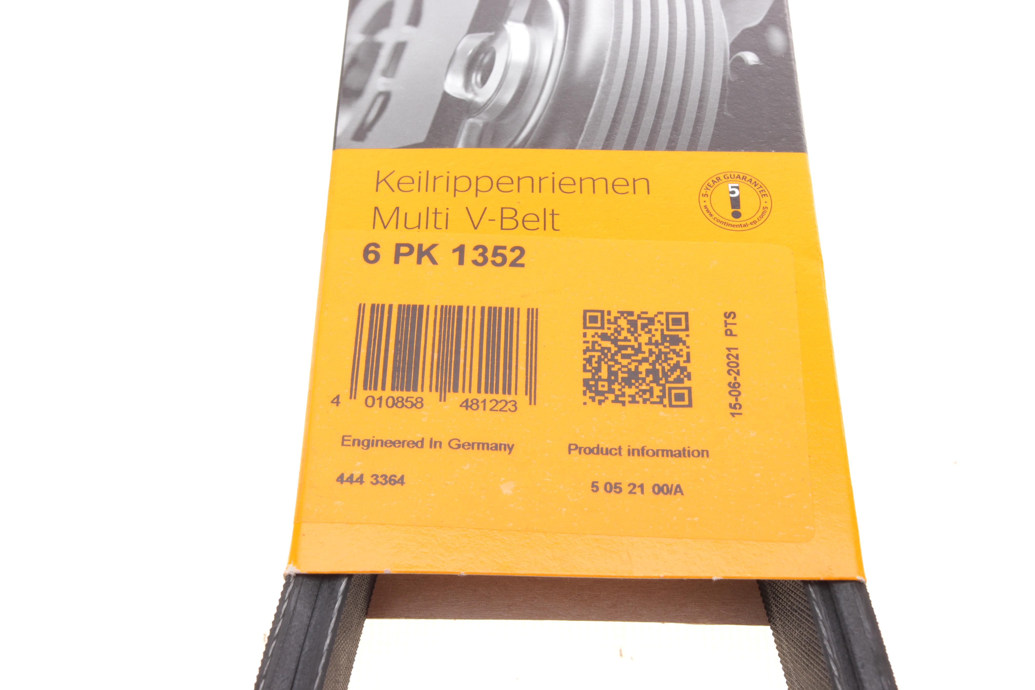 Ремінь генератора Peugeot Bipper/Expert/Partner 1.4/1.6HDI 07-/Ford Focus/Mondeo 2.0 18-