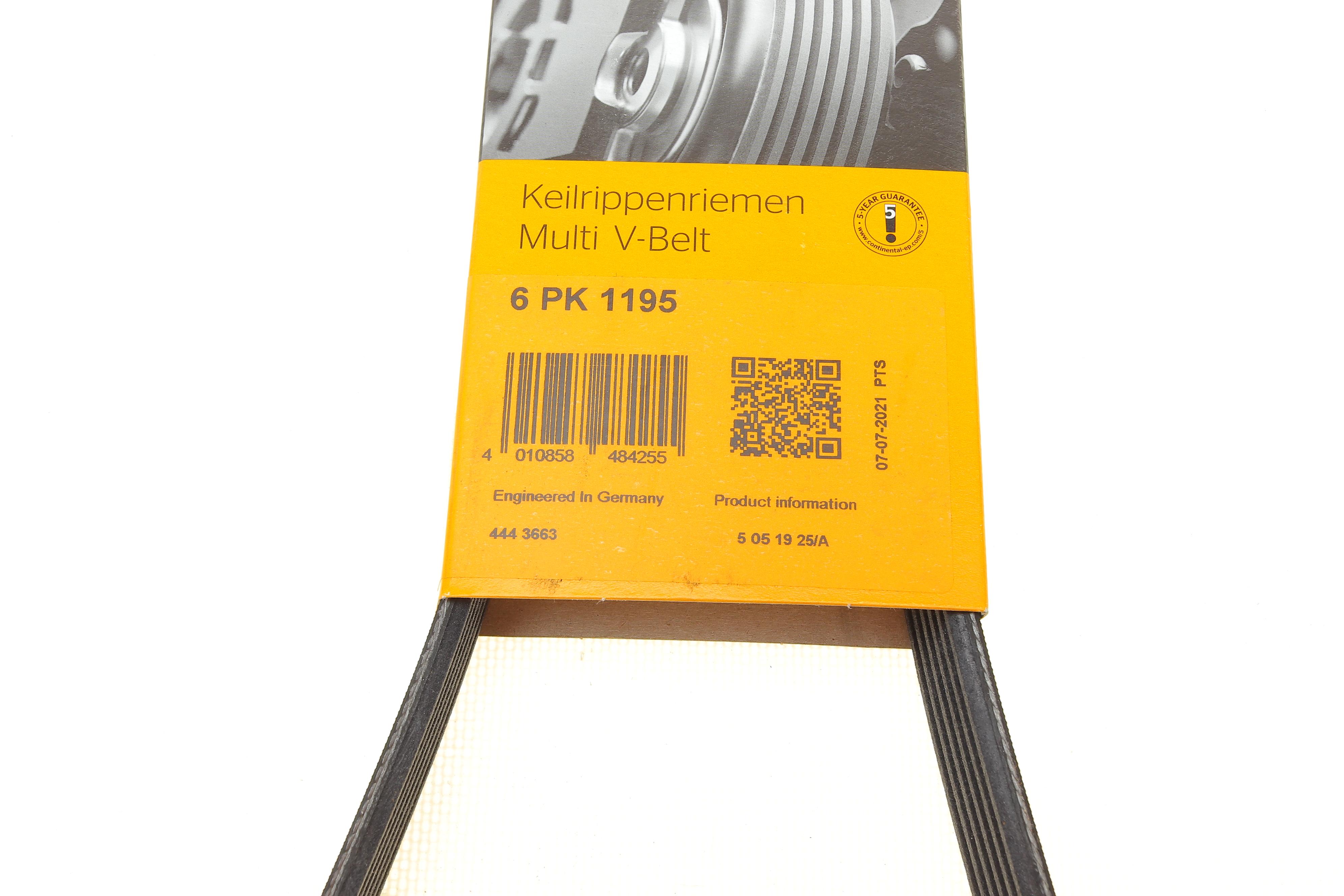 Ремінь генератора Renault Kangoo 1.5dCi 13-/Nissan Micra 1.5 DCI 16-