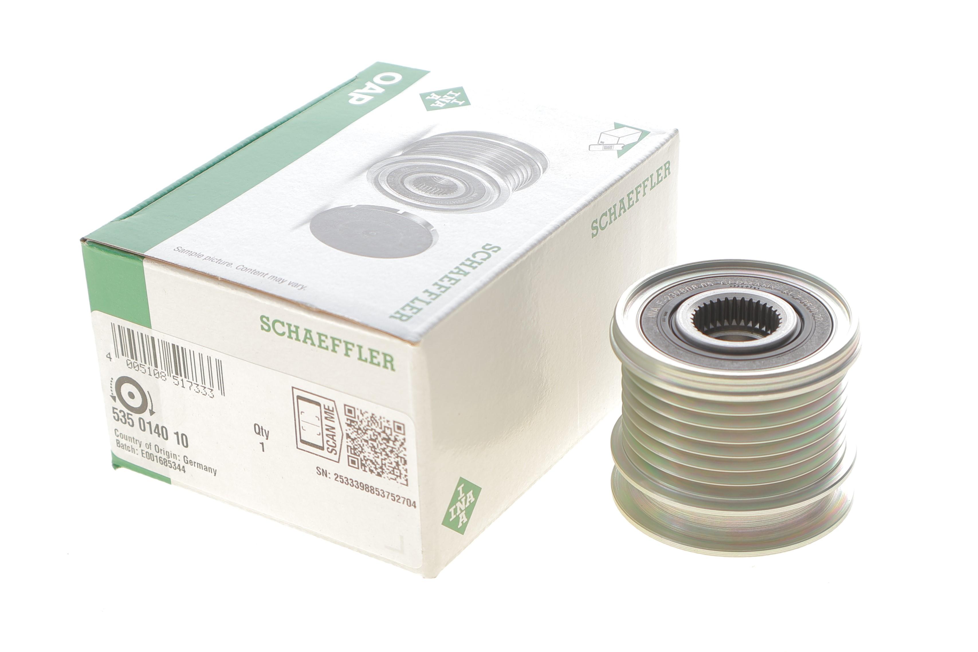 Шків генератора MB Sprinter(906)/Vito(639) 3.0CDI (OM642) 06-, 7PK