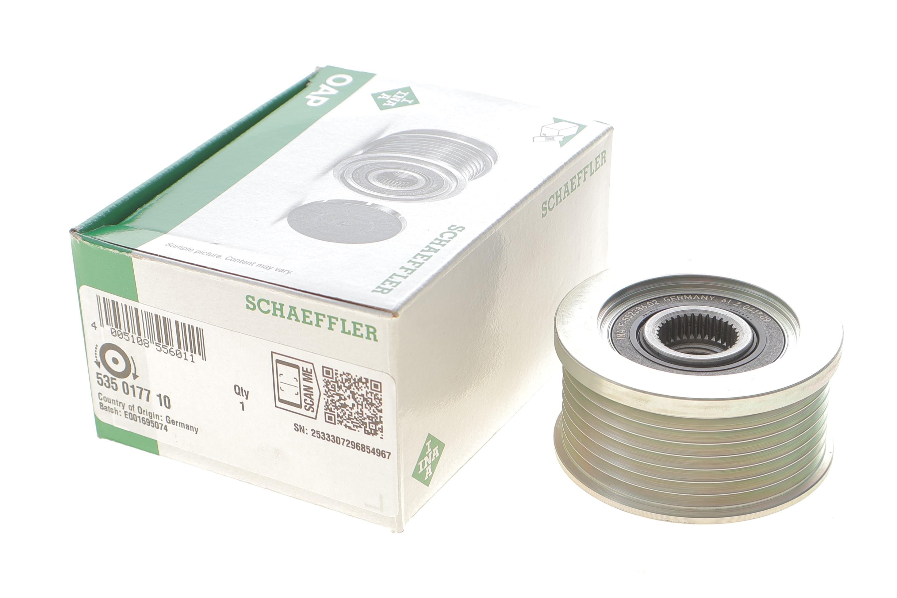 Шків генератора Nissan Pathfinder III (R51)/Navara (D40) 2.5dCi 4WD 05-, (YD25DDTi)