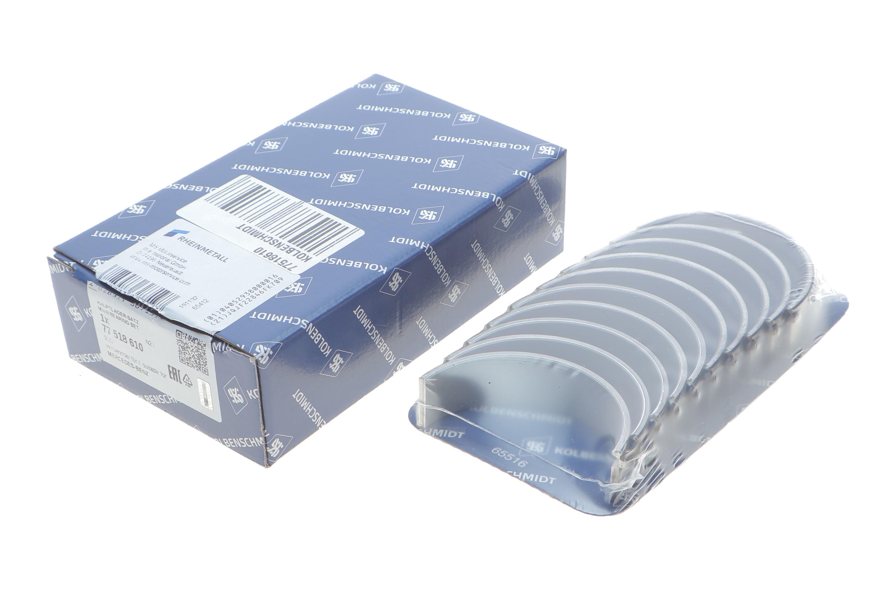 Вкладиші корінні MB Sprinter 901-906/Vito (W638/639) 2.2CDI (+0.25)