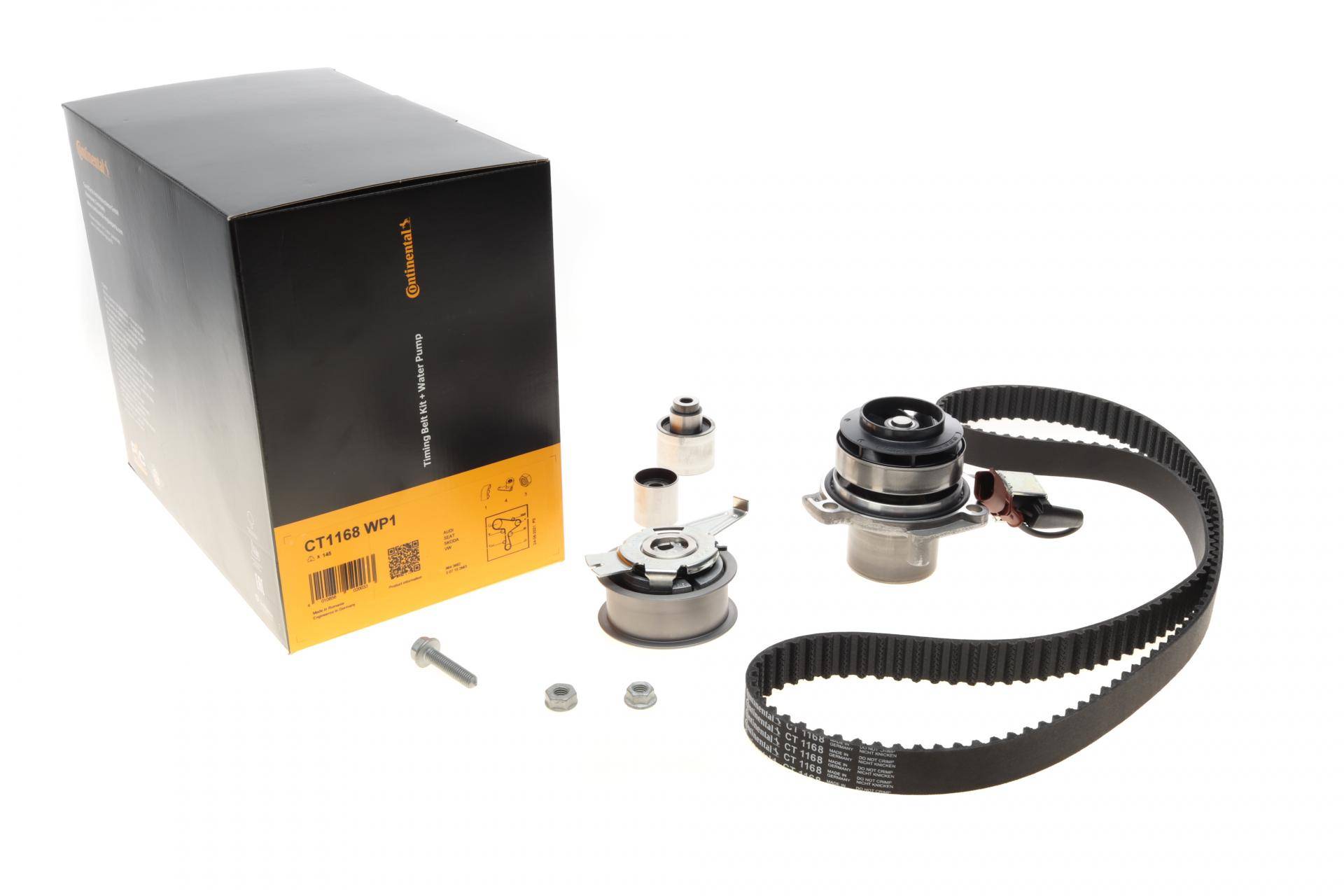 Комплект ременя ГРМ (+помпа, +ролик) Ауді А4, А6, Фольксваген Кадді, Т6, Гольф(1.6), Шкода Октавія 2.0TDI 15-