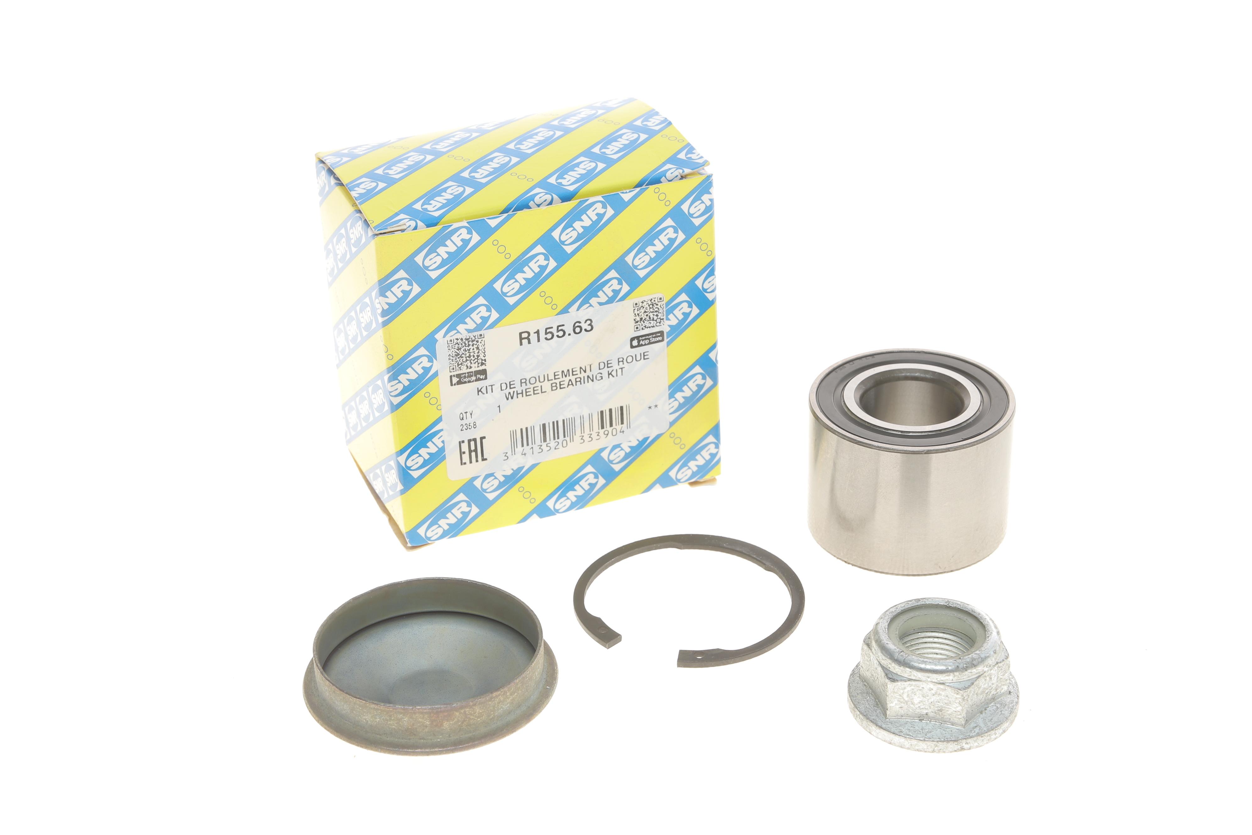 Підшипник маточини (задньої) Renault Megane/Clio 01- (25x52x37)