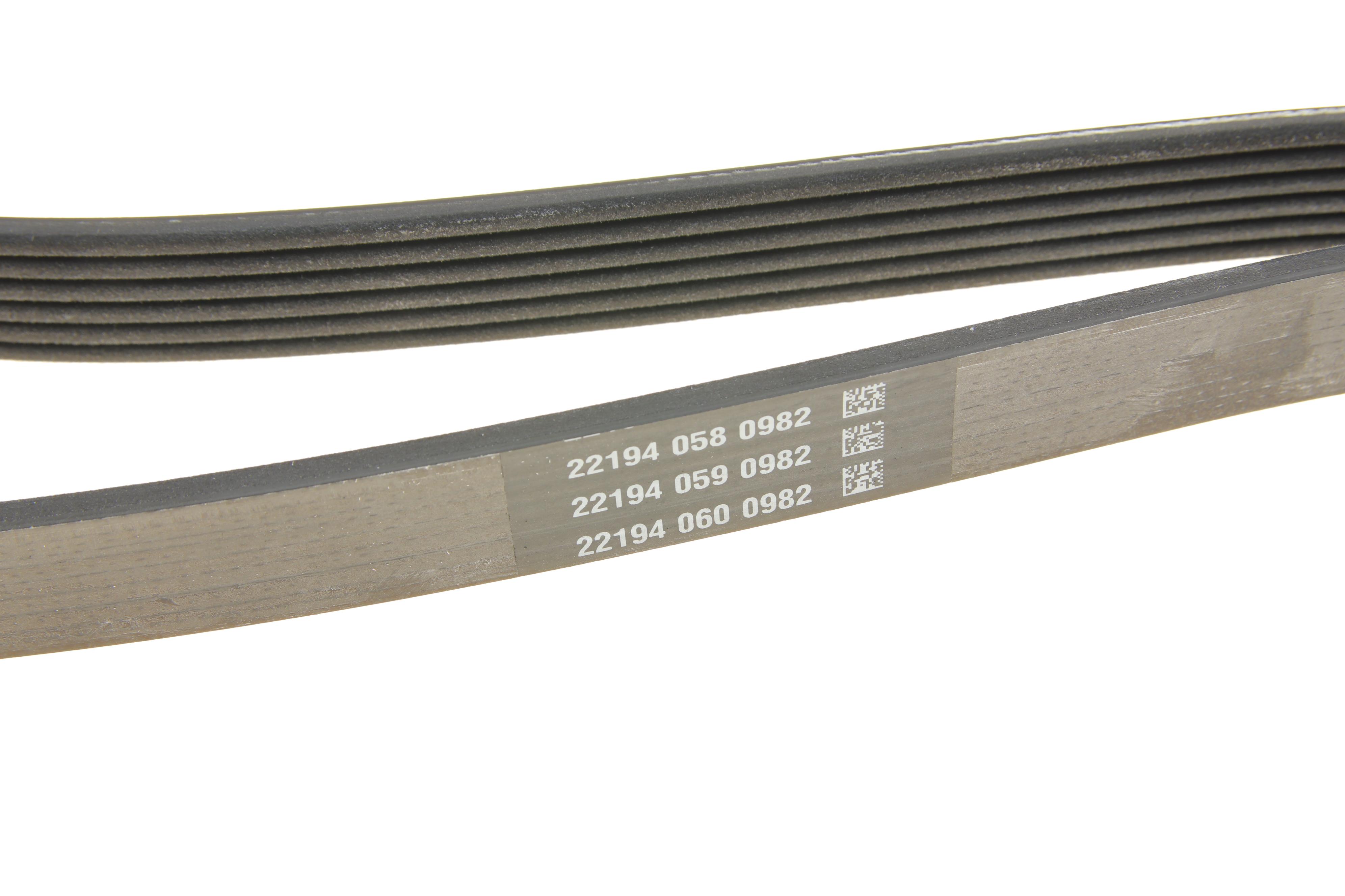 Ремінь генератора MB Sprinter 2.9TDI (-AC)/MB Vito (W638) 96-