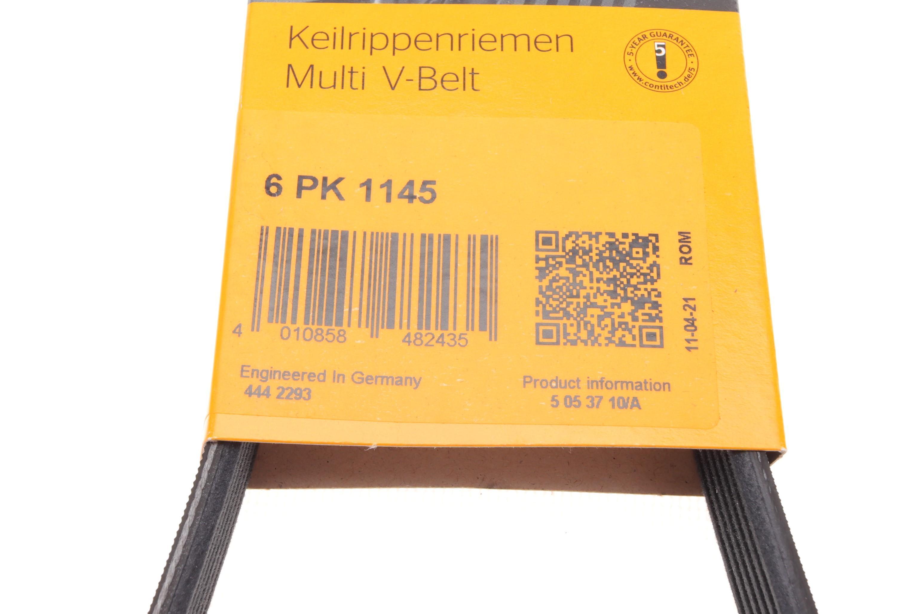 Ремінь генератора Renault Master 2.2/2.5dCi 00-/Peugeot 306/405 1.8/1.9D 93-01/Ford Fiesta 1.8 00-02