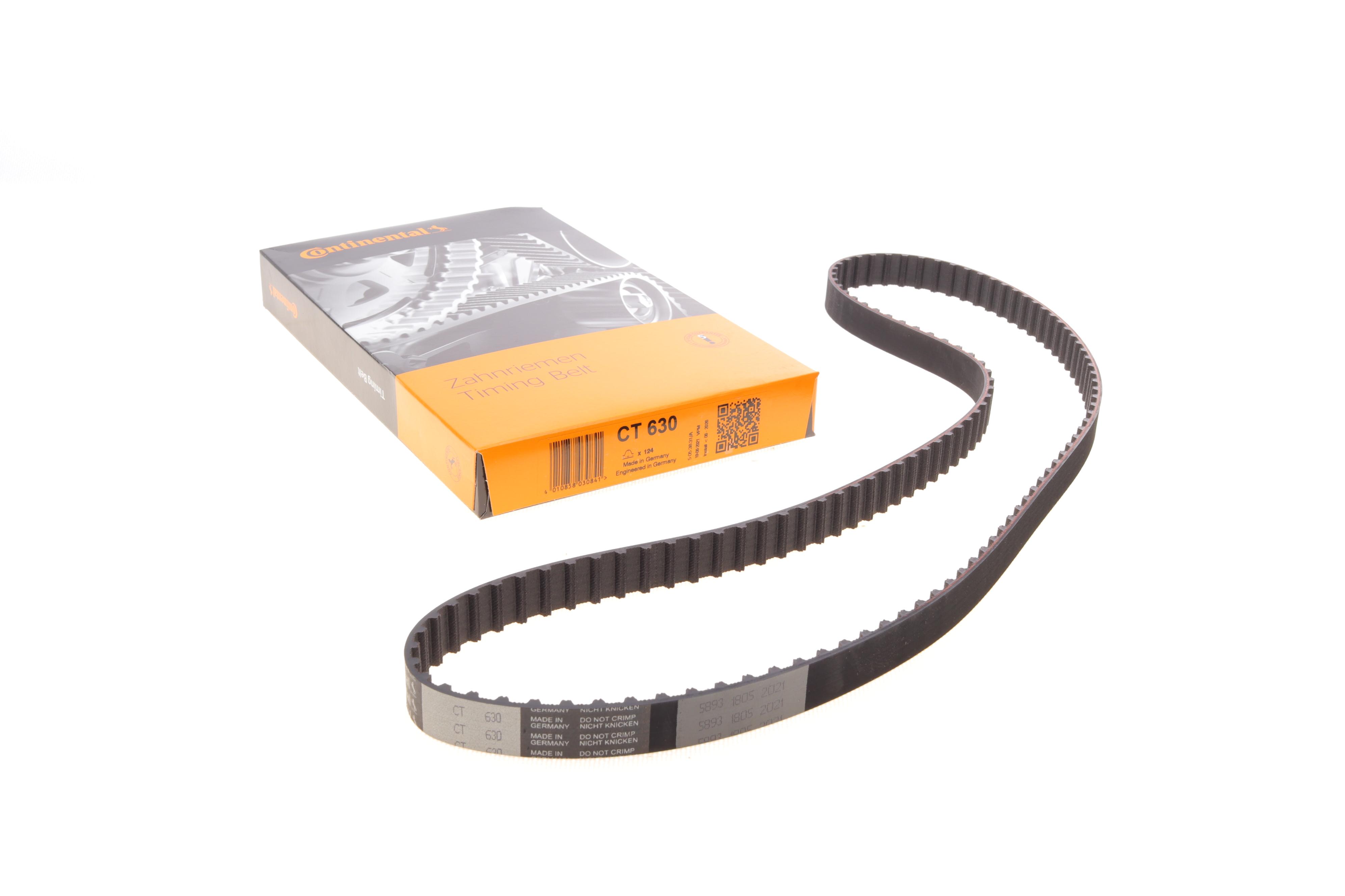 Ремінь ГРМ VW Golf III/VW Passat/Audi 80/100/A6 2.0 90-03 (124x18)