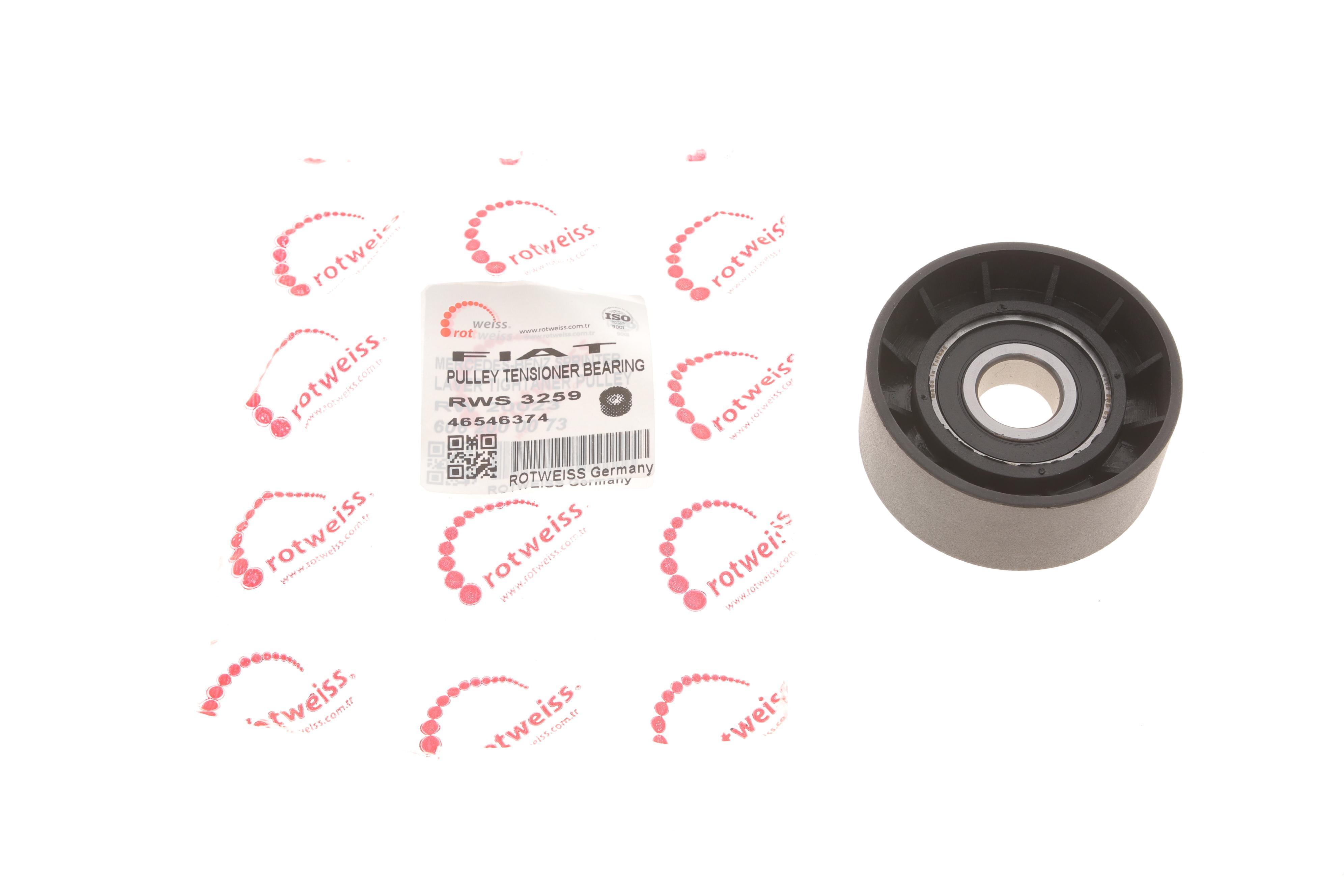 Ролик генератора Fiat Doblo 1.6/2.0D Multijet 10-17 (натяжний) (65x25.5x17)