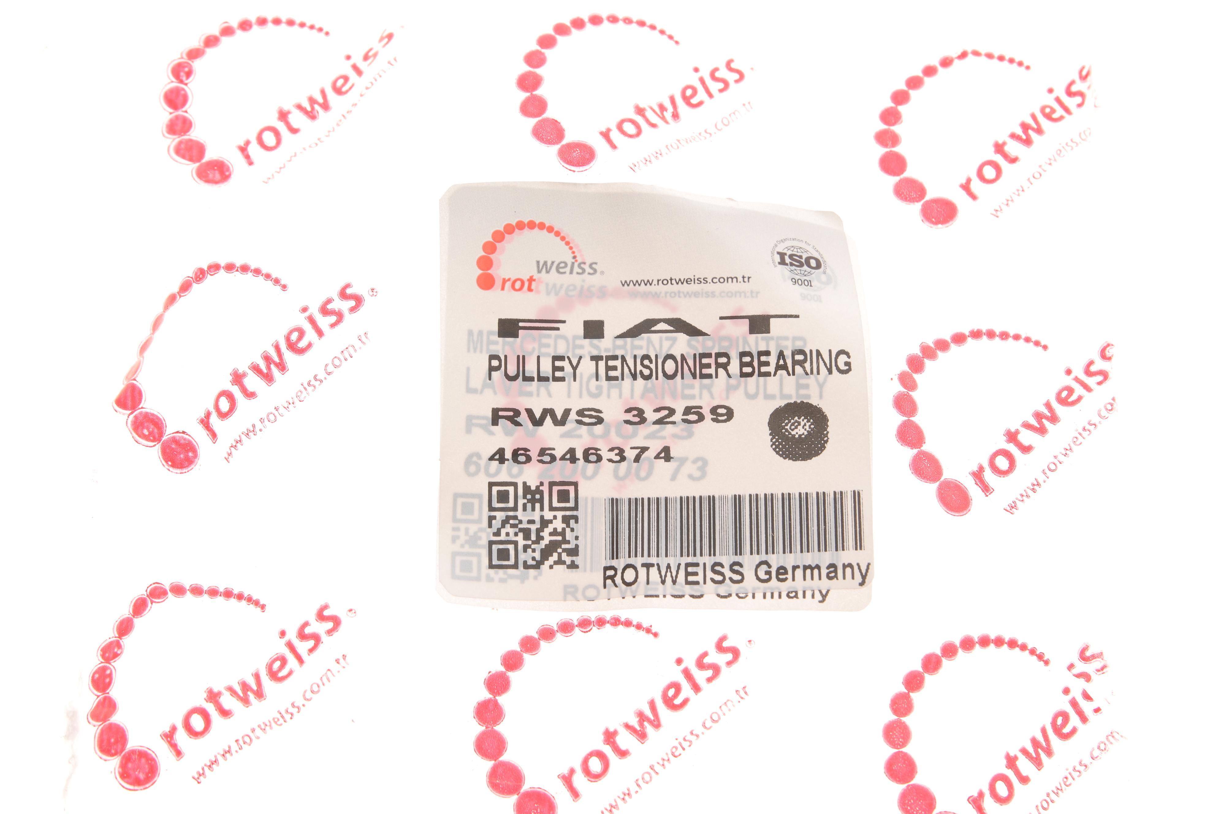 Ролик генератора Fiat Doblo 1.6/2.0D Multijet 10-17 (натяжний) (65x25.5x17)