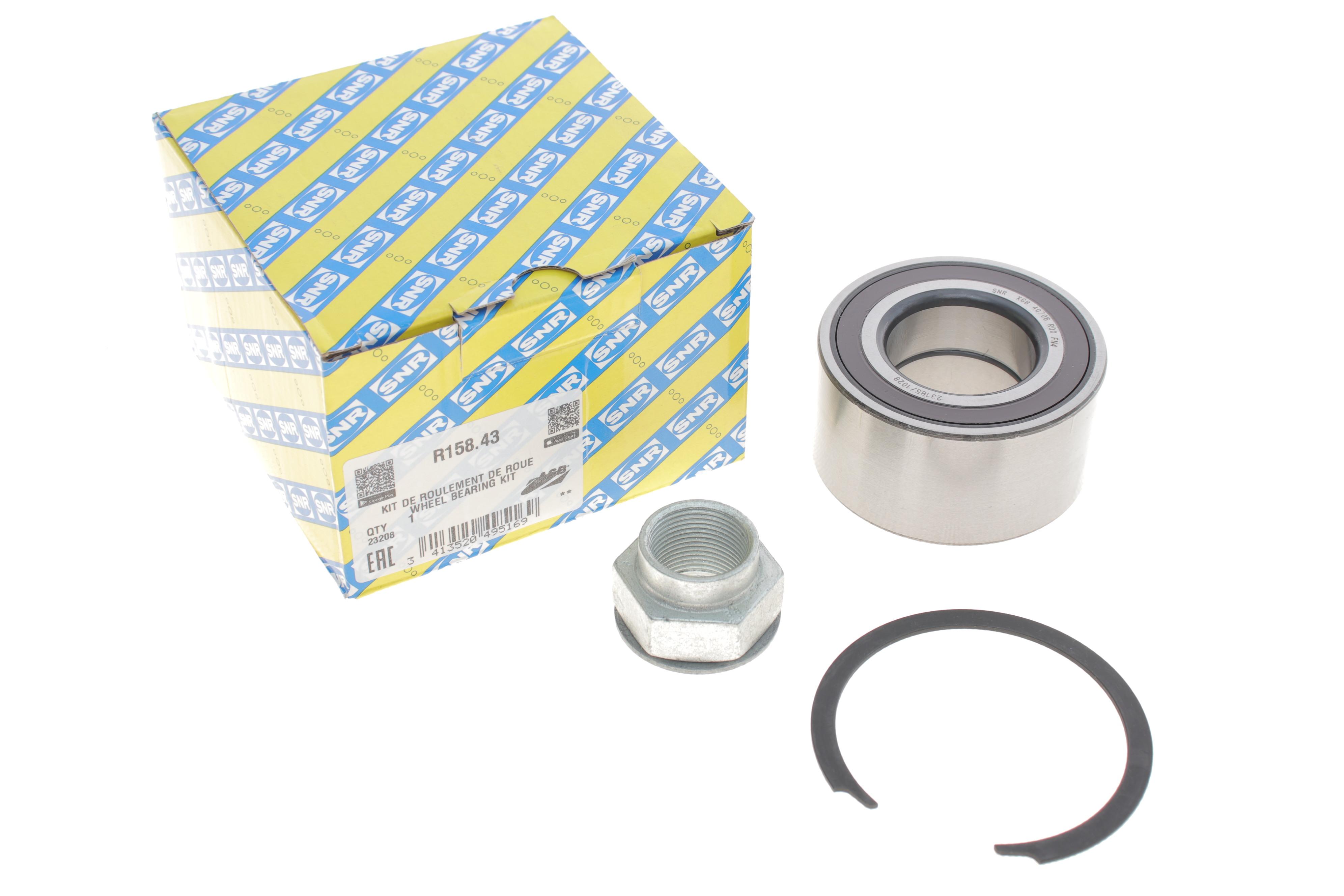 Підшипник маточини (передньої) Fiat Doblo 01- (+ABS) (37x72x37)