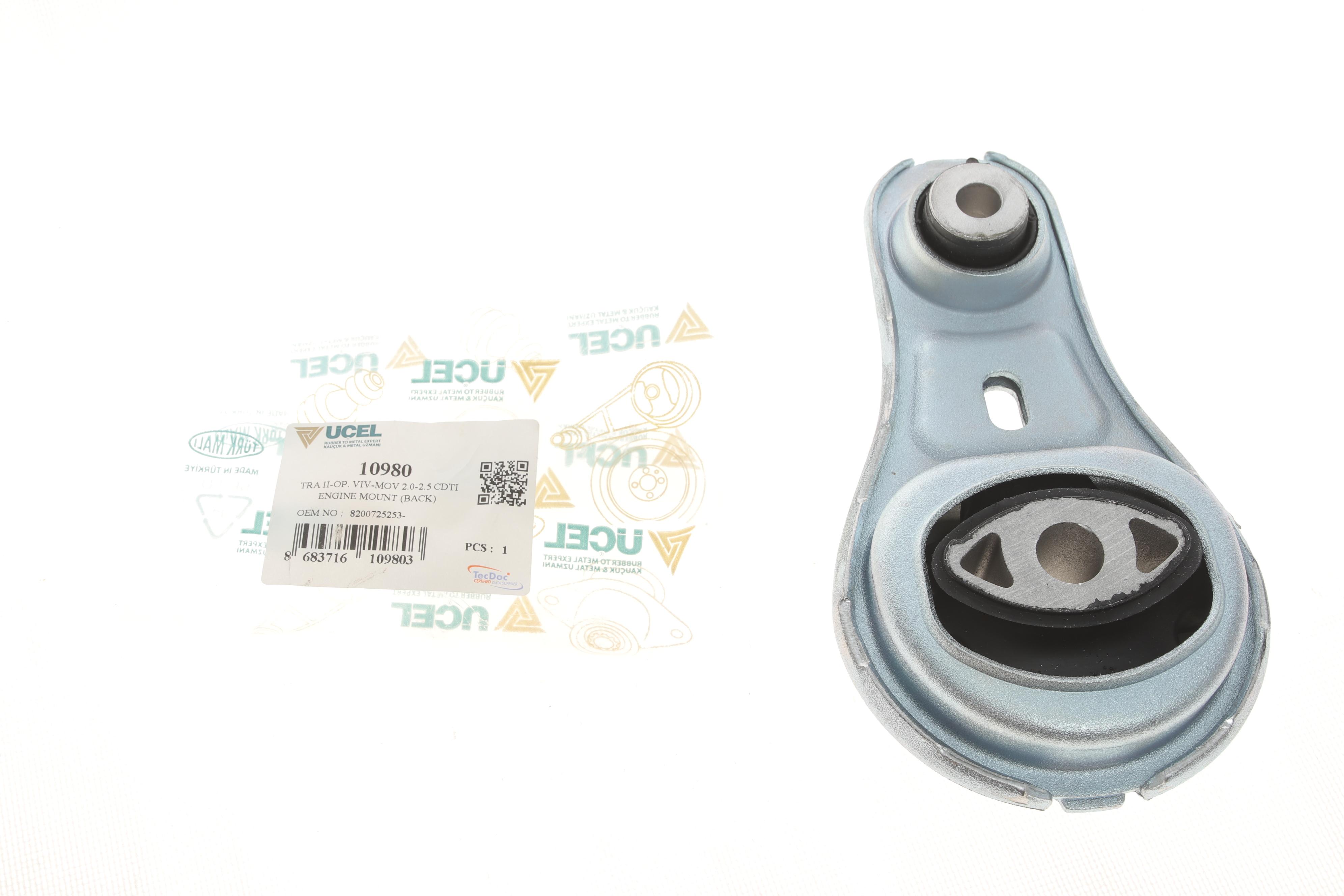 Подушка двигуна (задня/нижня) Renault Trafic 2.0/2.5dCi