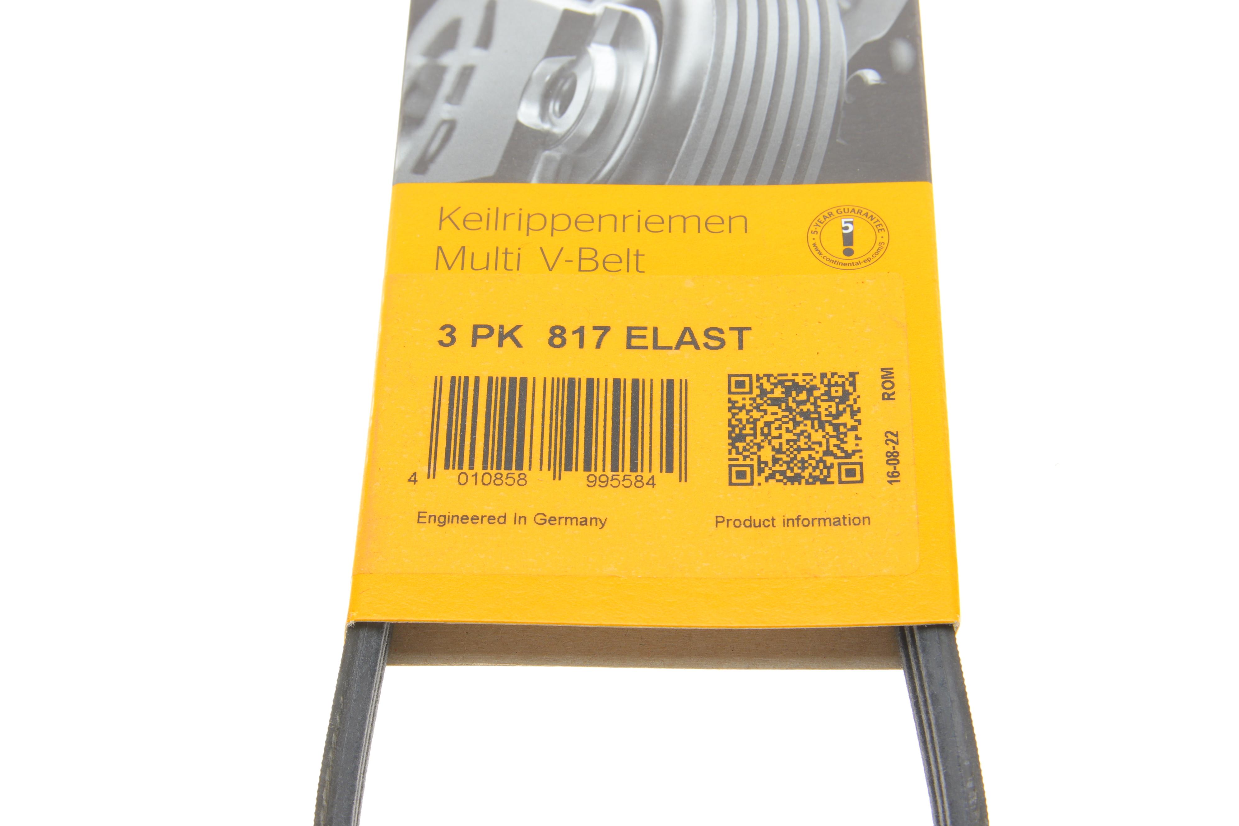 Ремінь генератора Mazda 6/CX-5/MX-5 IV/MX-5 RF Targa 1.5/2.5 12-