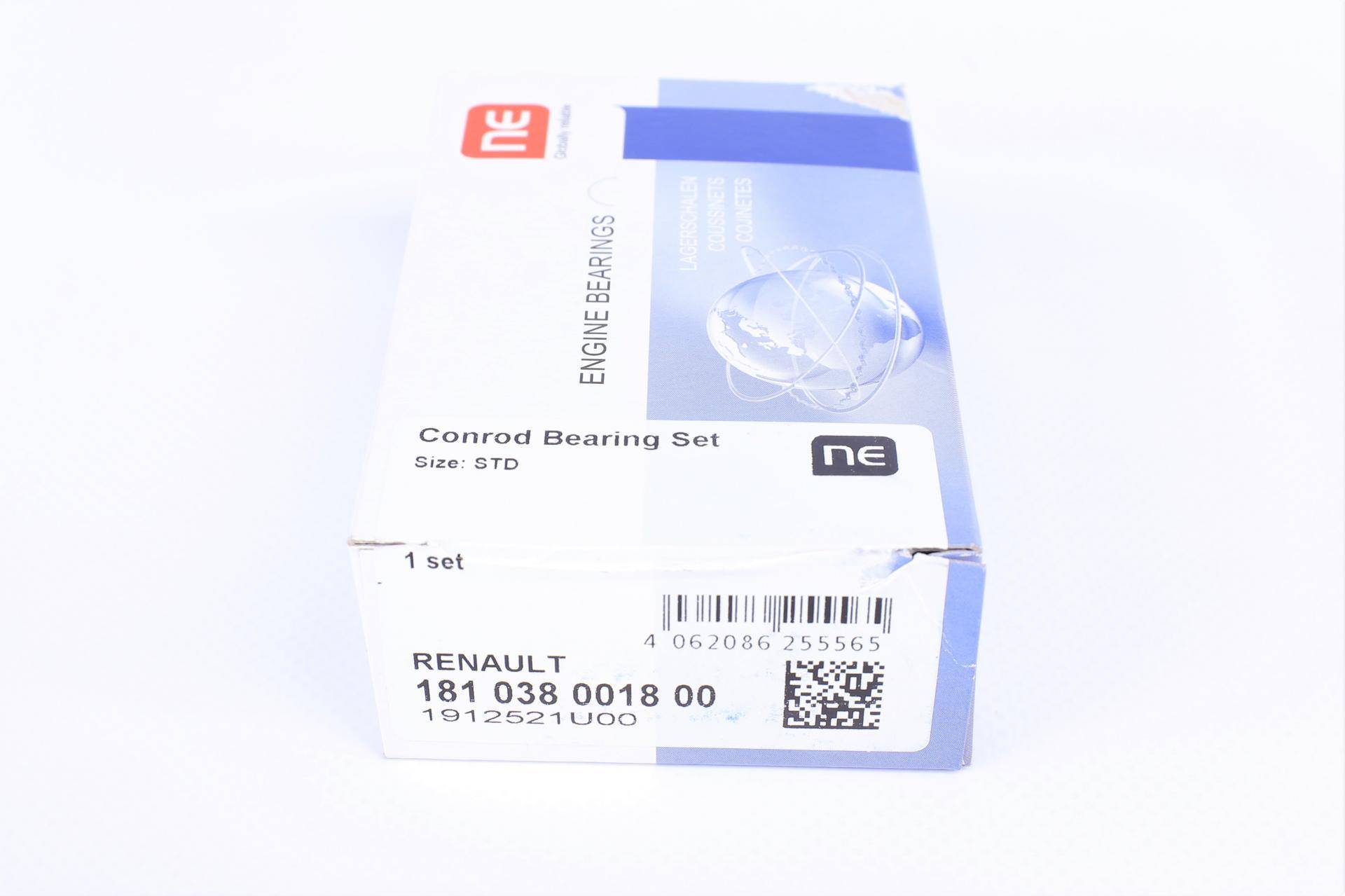 Вкладиші шатунні Renault Master/Opel Movano 2.3dCi 10- (STD) 53.00x19.00 = 6138650000