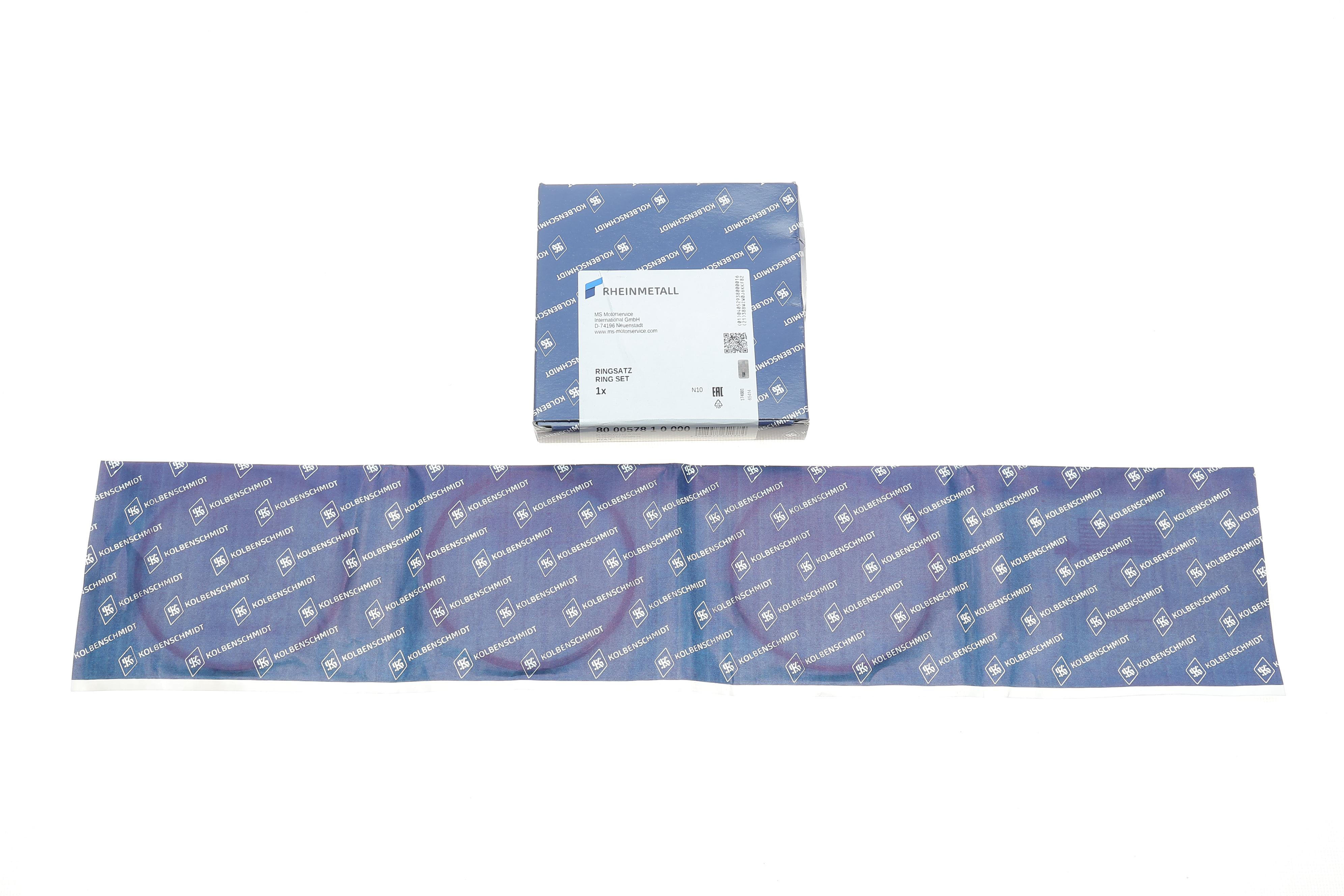 Кільця поршневі Iveco 3.0 (95.80mm/STD) (2.5-2-2.5)