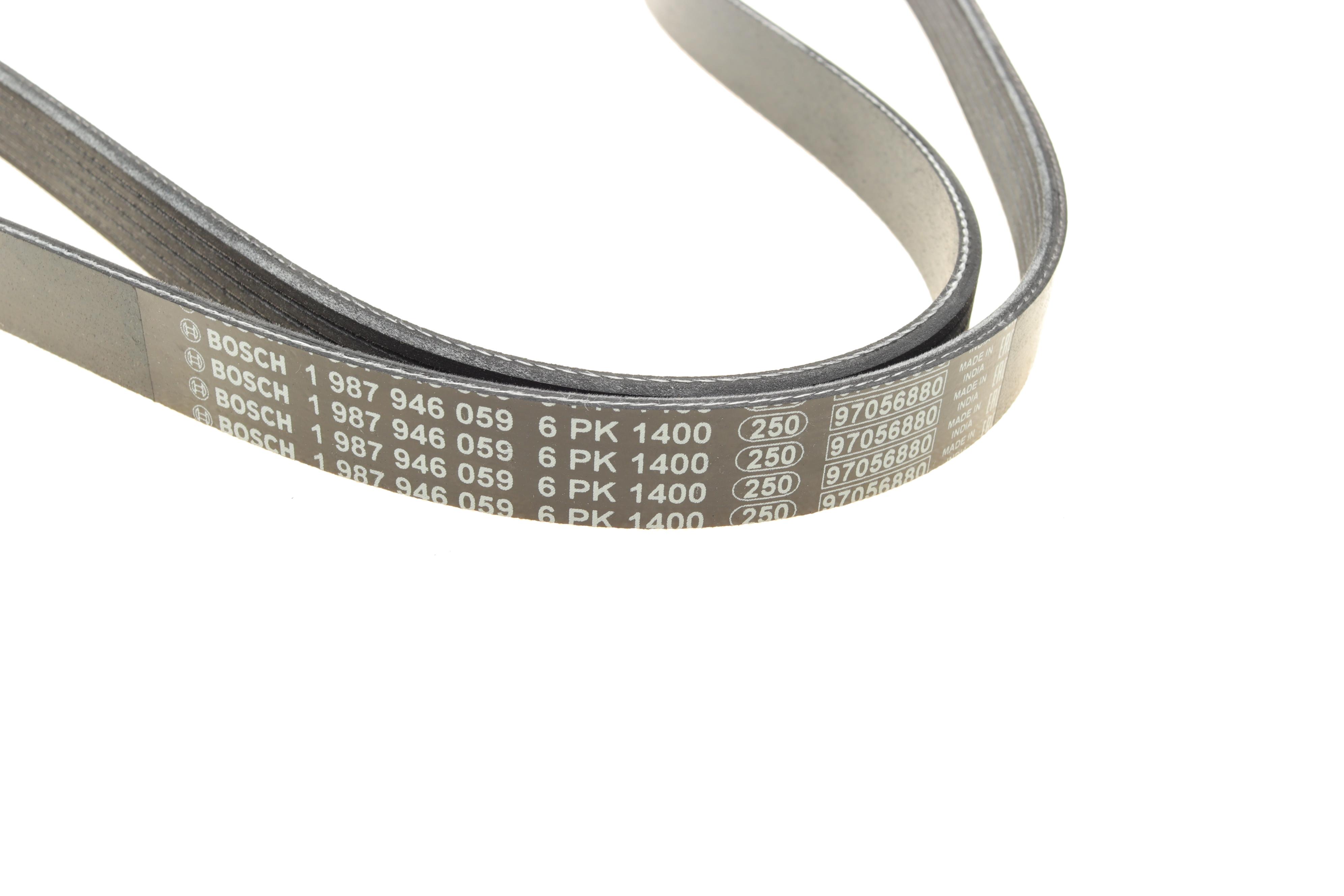 Ремінь поліклиновий генератора Renault Kangoo 1.9D 98- (6PK1400)