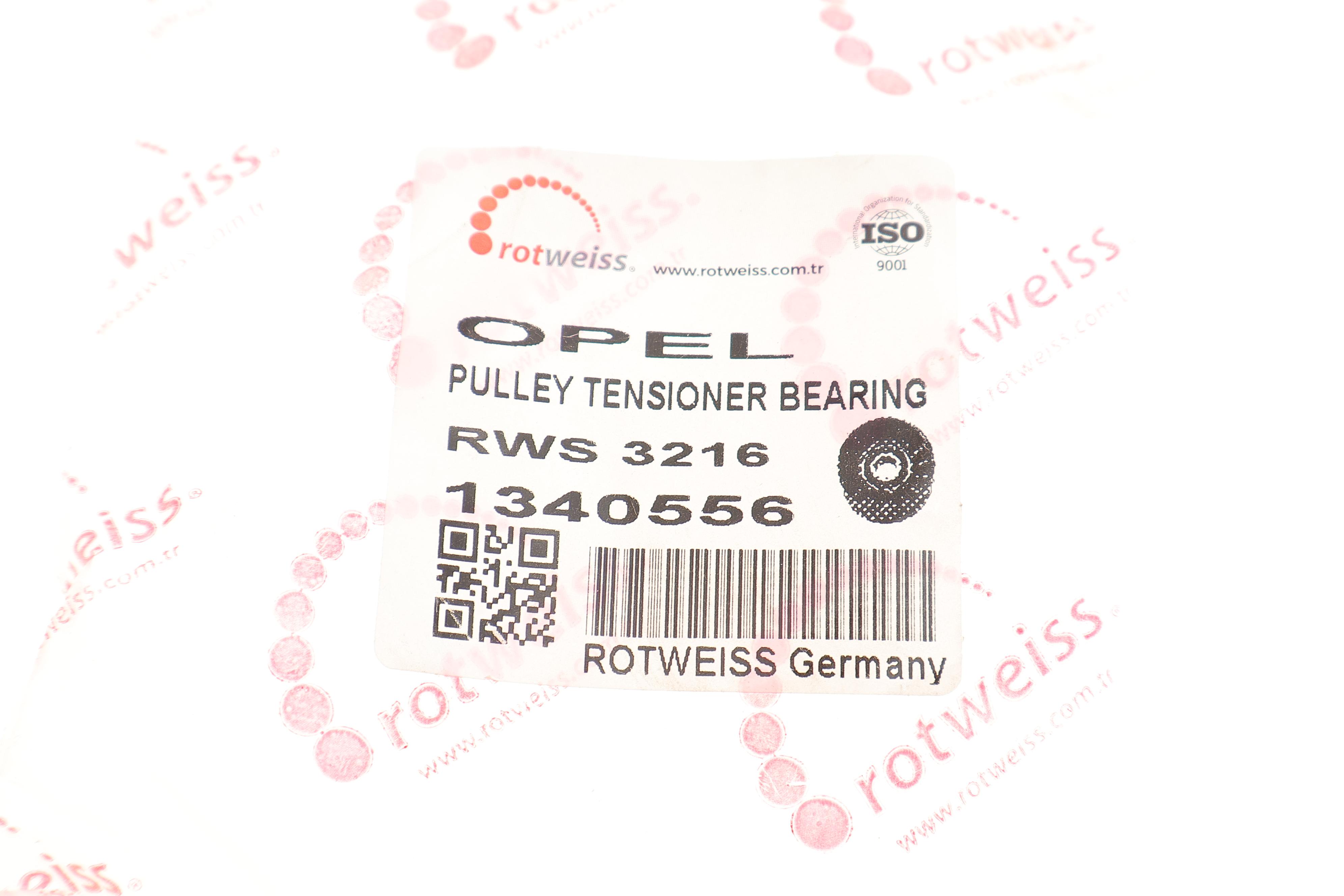 Ролик генератора Opel Astra G/Corsa C 1.2i 16V 98- (натяжний)