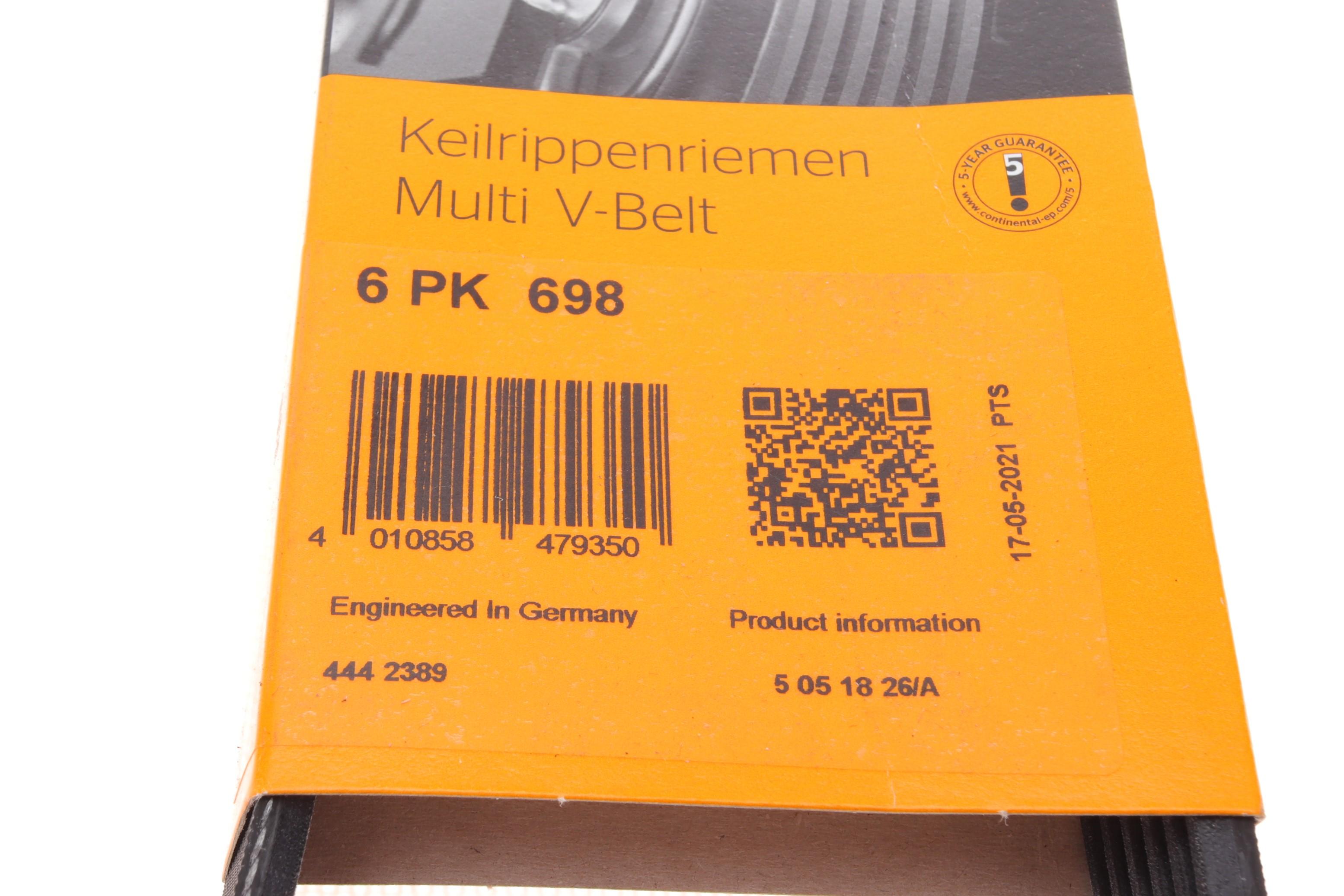 Ремінь генератора Citroen Jumper 2.5TD/2.0 94-02 (ALT)