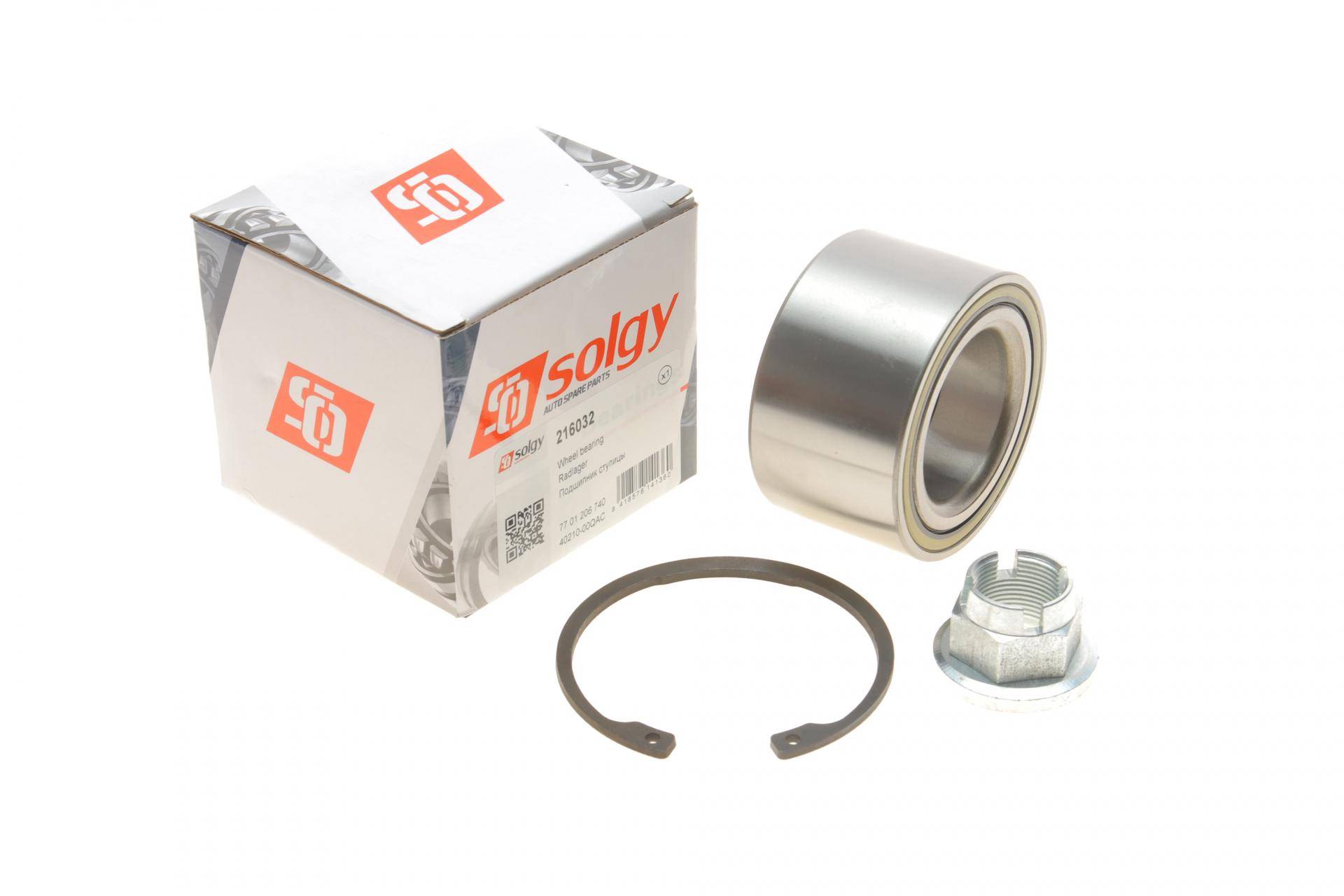 Підшипник маточини (передньої) Renault Master 98-/Fiat Ducato 02- (к-кт)