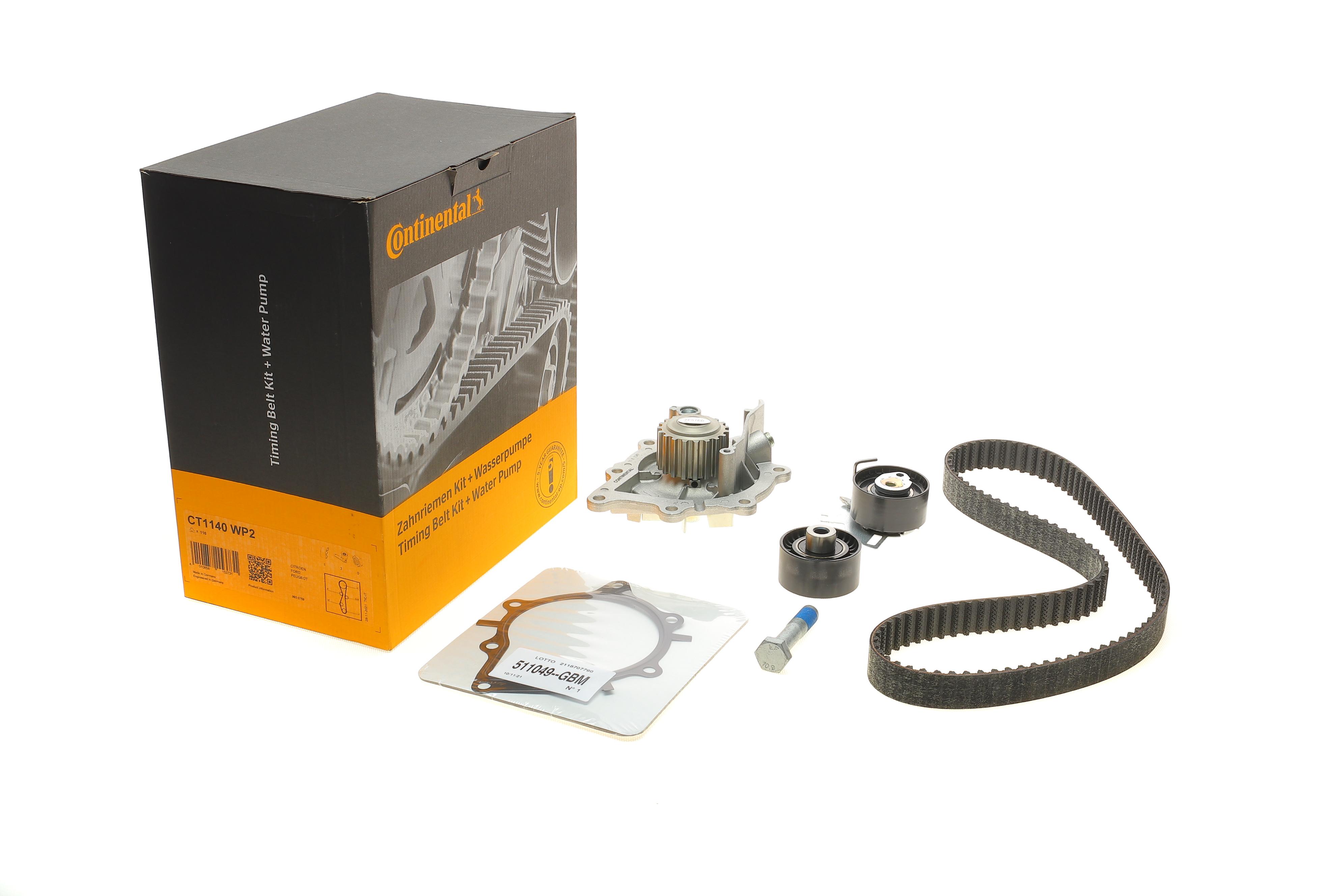 Комплект ГРМ + помпа Citroen Jumper/Jumpy/Peugeot Boxer/Expert 2.0 BlueHDi 15- (25.4x116z)