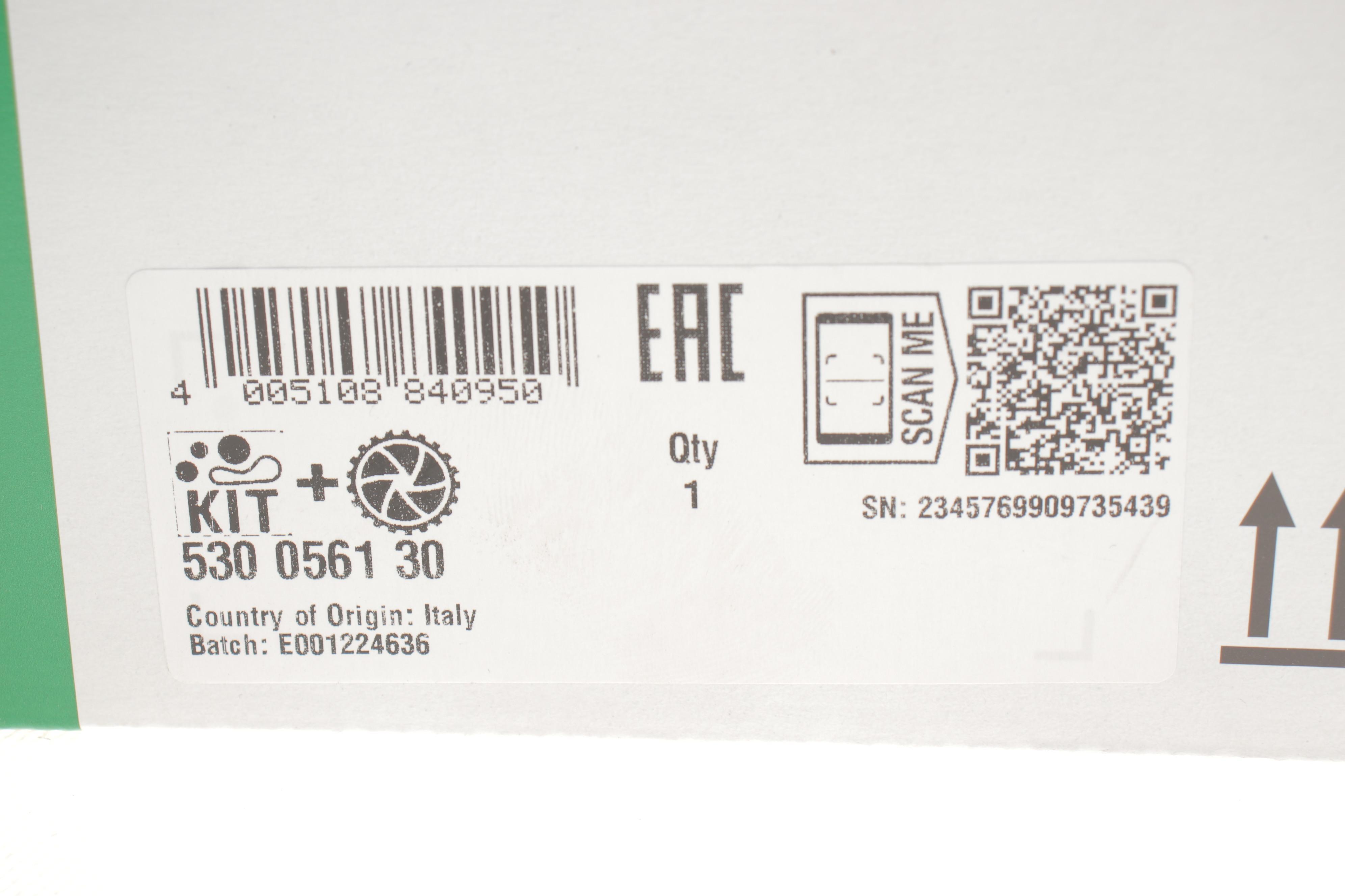 Комплект ГРМ + помпа Fiat Doblo 1.6D Multijet 10-