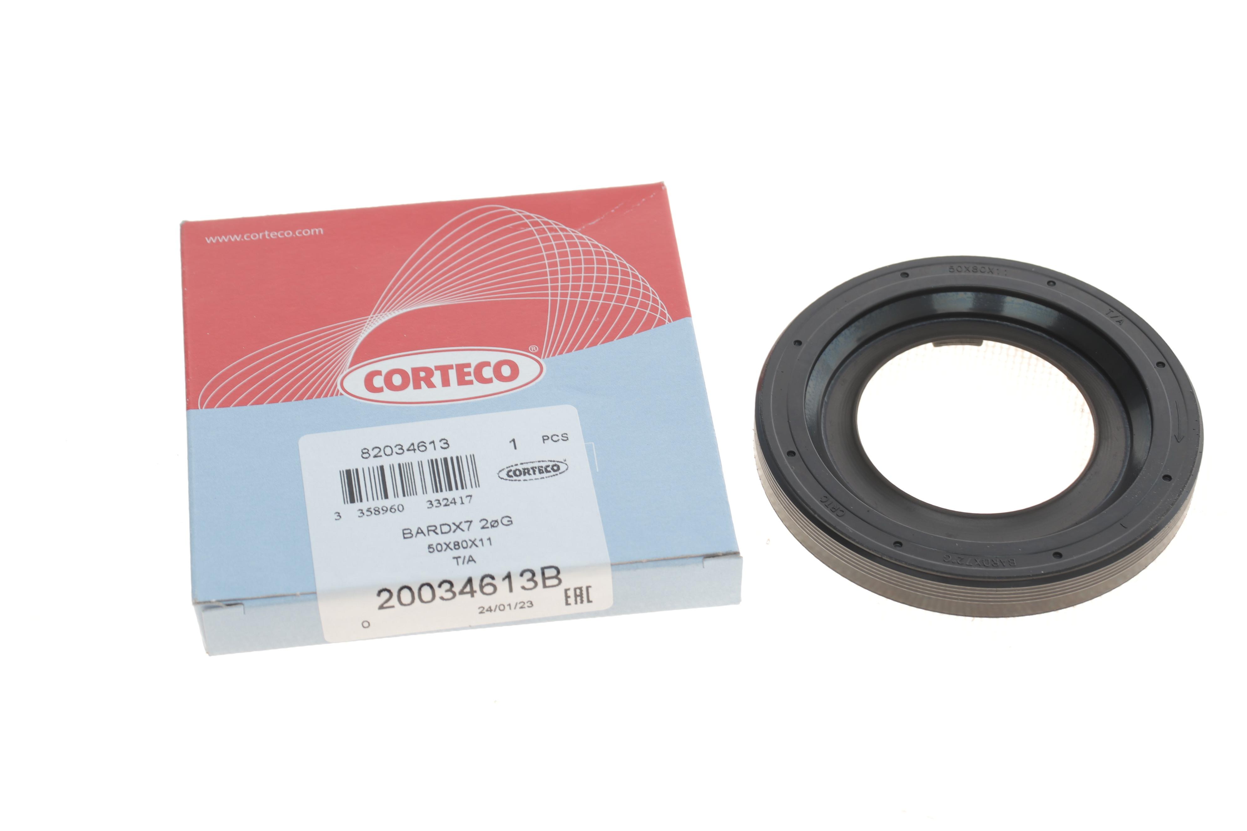 Сальник колінвалу (передній) Fiat Ducato 2.3JTD 01- (50x80x11)