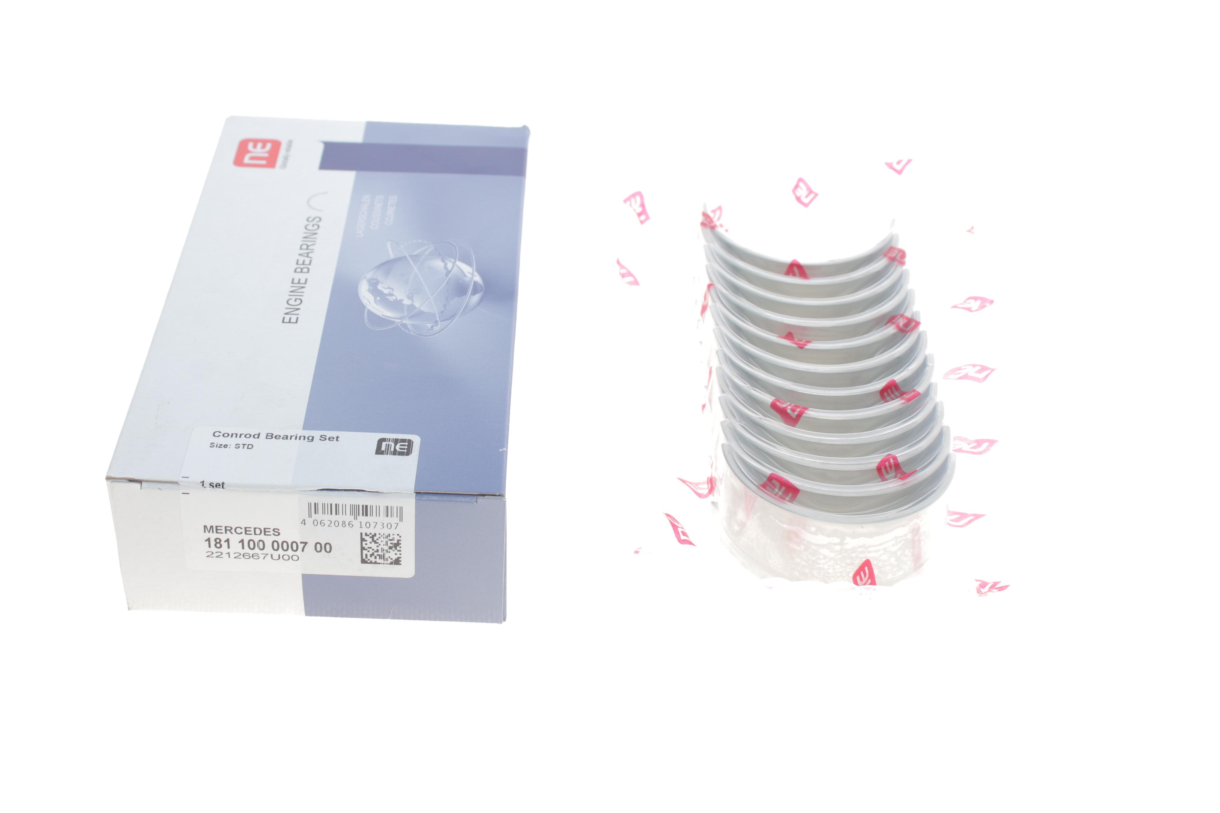 Вкладиші шатунні MB OM366 (STD) = 6110620000