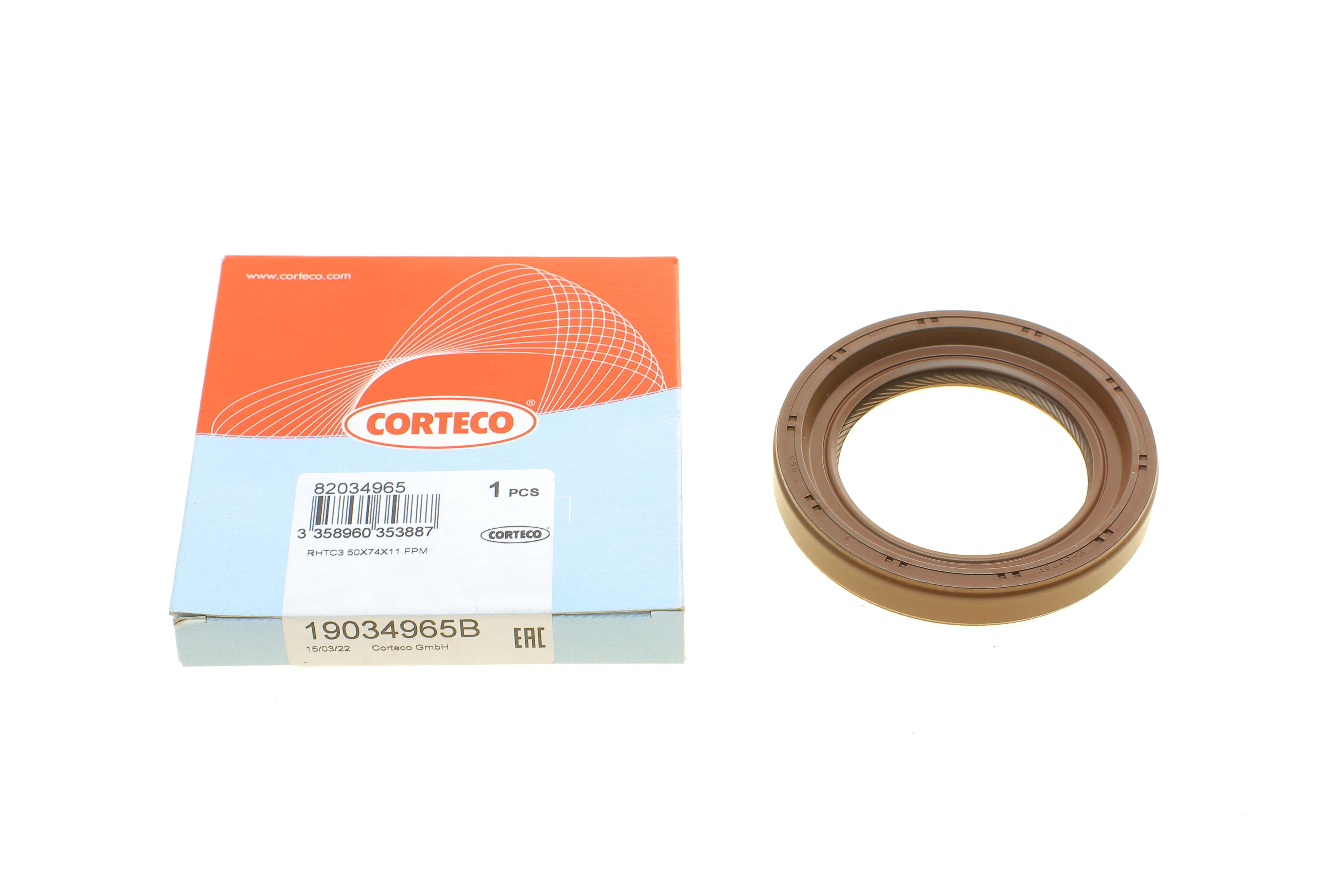 Сальник колінвалу (передній) Mitsubishi Pajero II/III/IV (50x74x11)