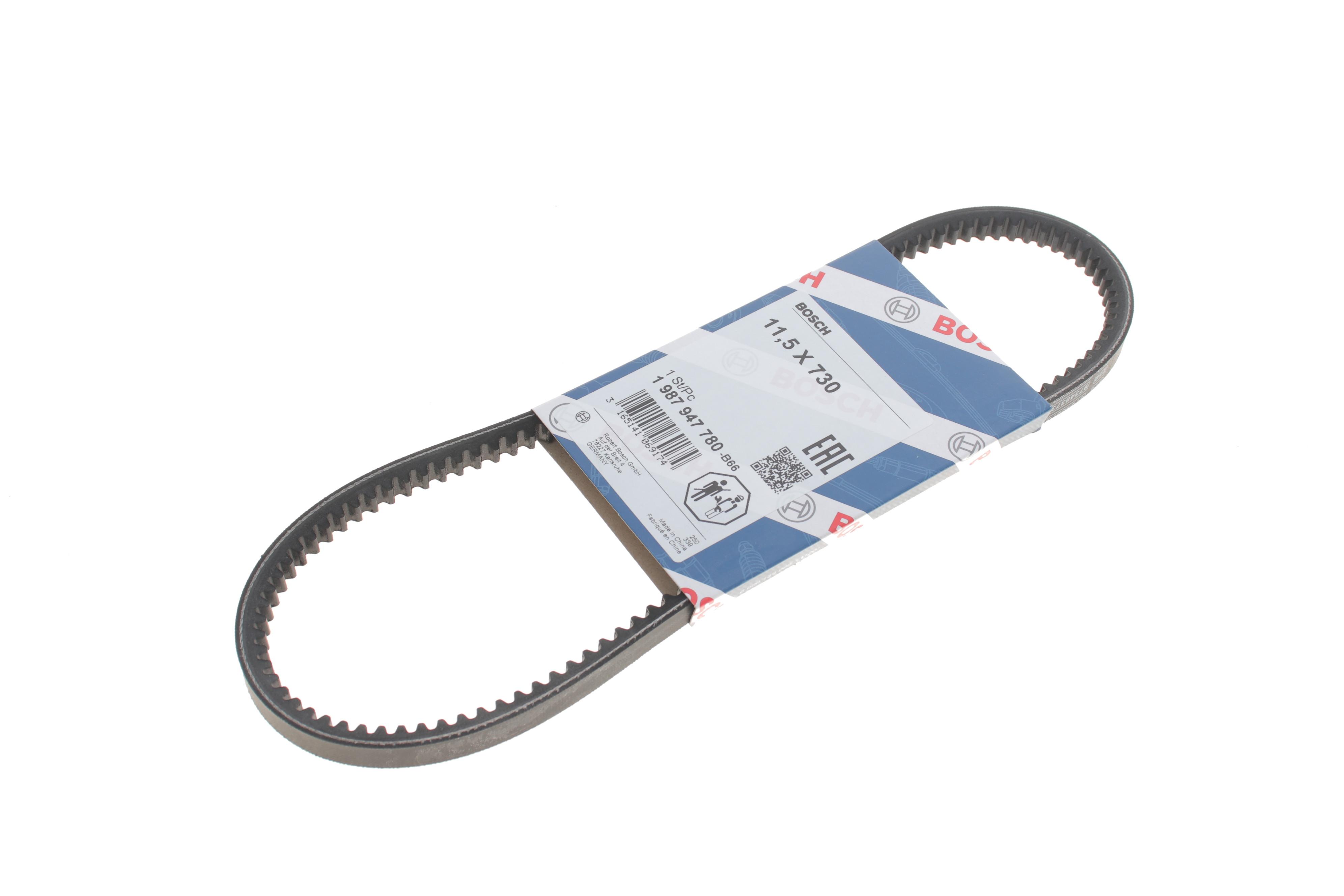 Ремінь генератора VW Caddy II/Golf III 1.9D/1.9TDI 91- (11.5x730)