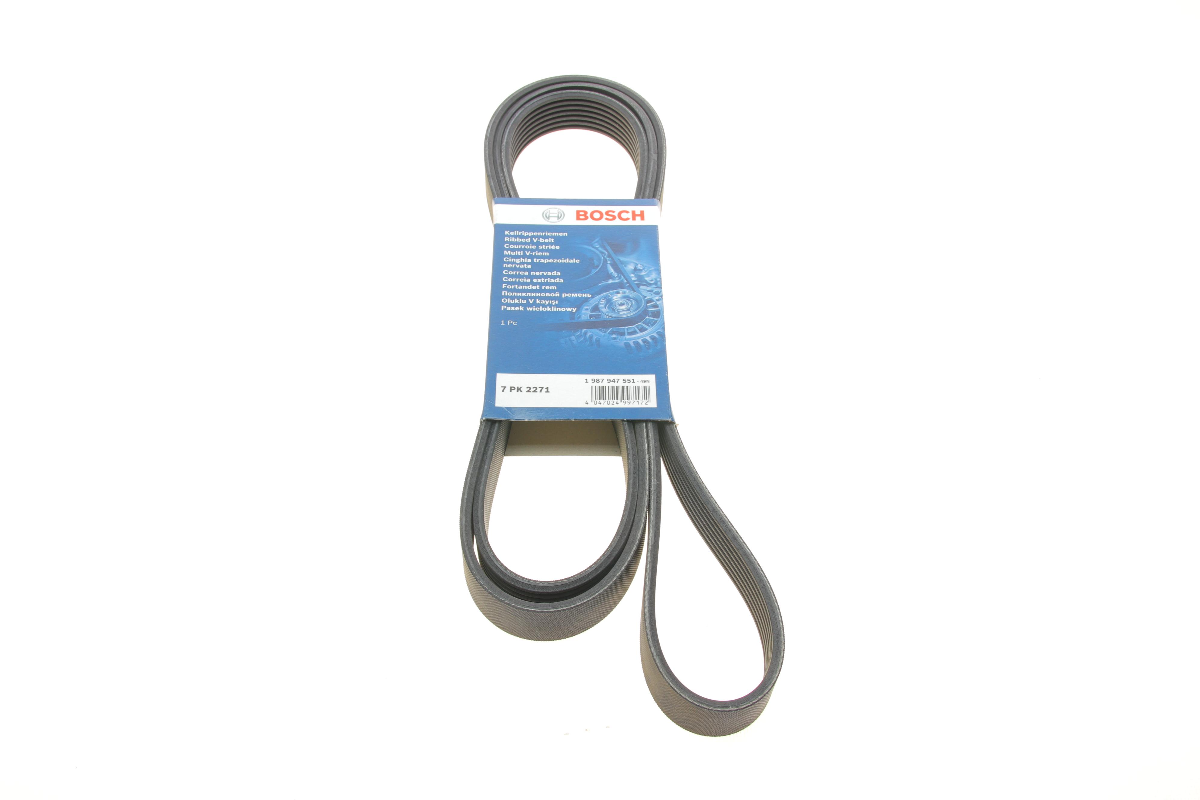 Ремінь генератора MB E-class (W211) 03-08 (OM628) (7PK2271)