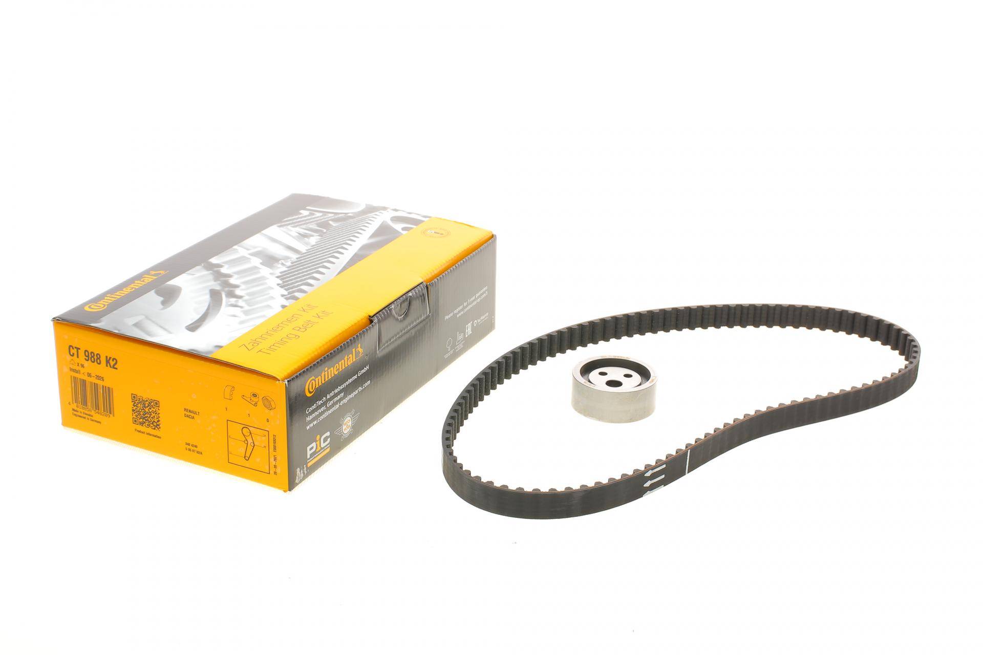 Комплект ременя ГРМ ( +ролик ) Рено Кліо, Кенго, Меган, Дача Логан, Сандеро 1.4-1.6i 97- (19x96z)