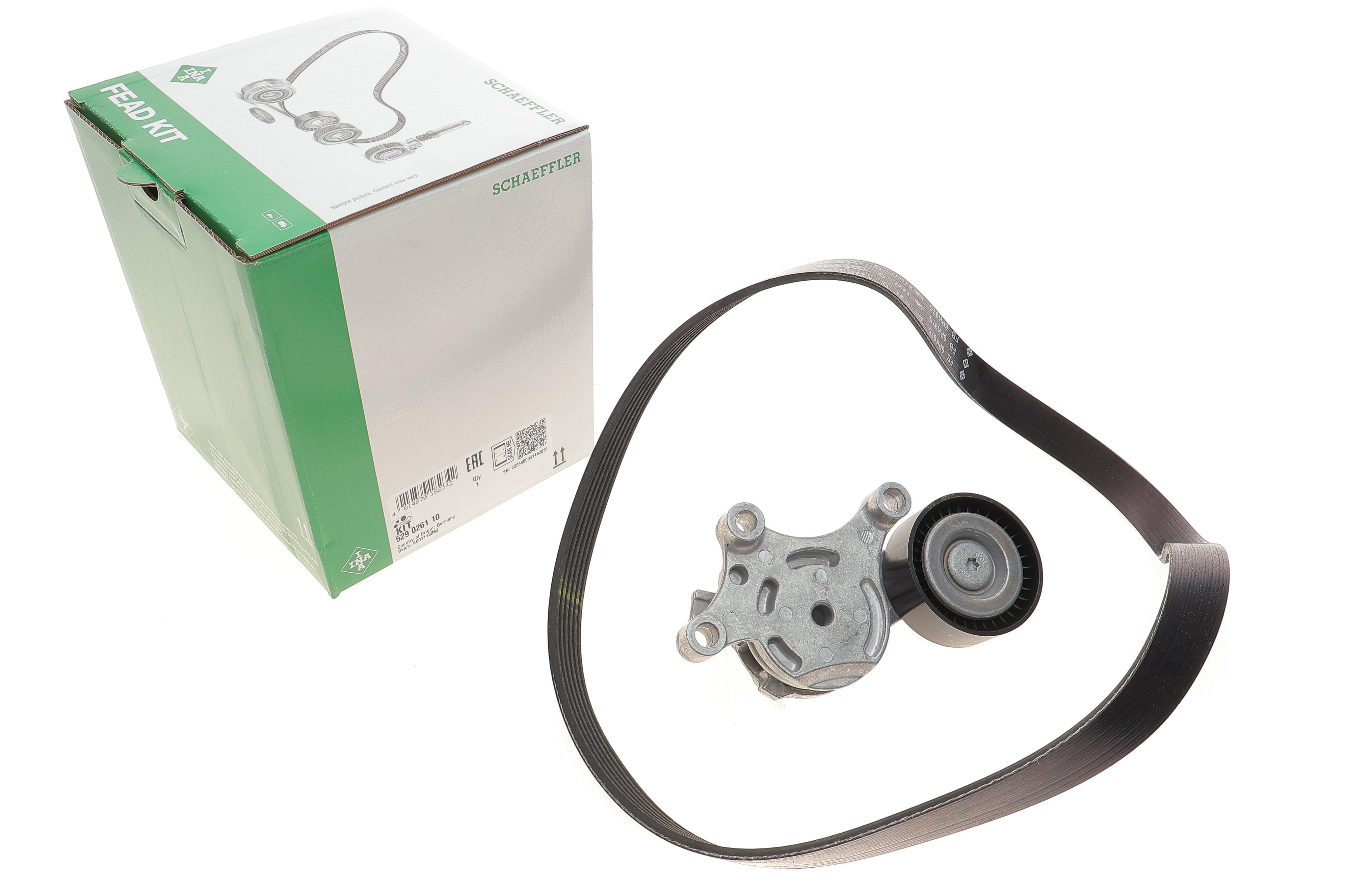 Комплект ременя генератора Citroen Berlingo/Peugeot Partner 1.6 HDi 08- (6PK 975)