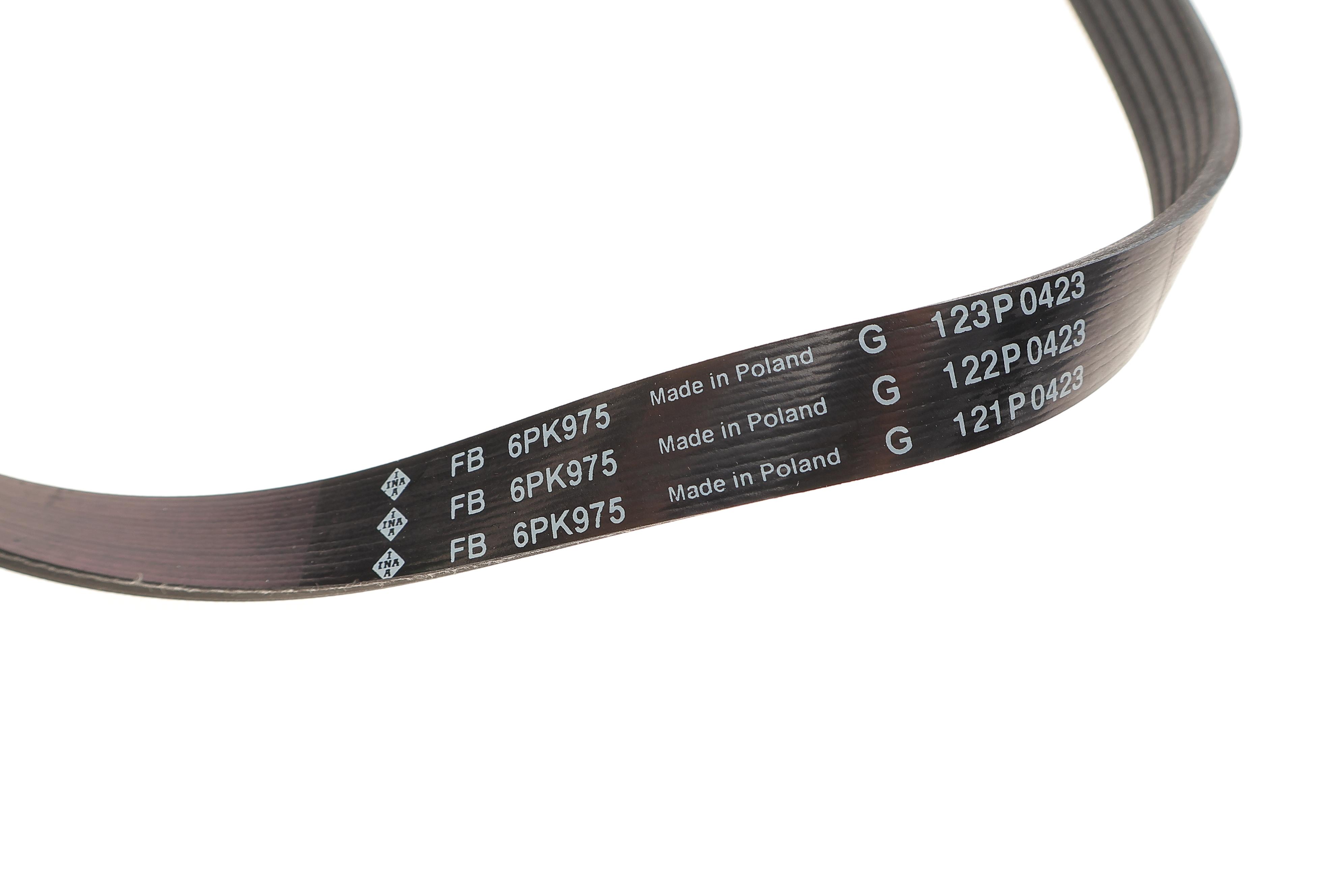 Комплект ременя генератора Citroen Berlingo/Peugeot Partner 1.6 HDi 08- (6PK 975)