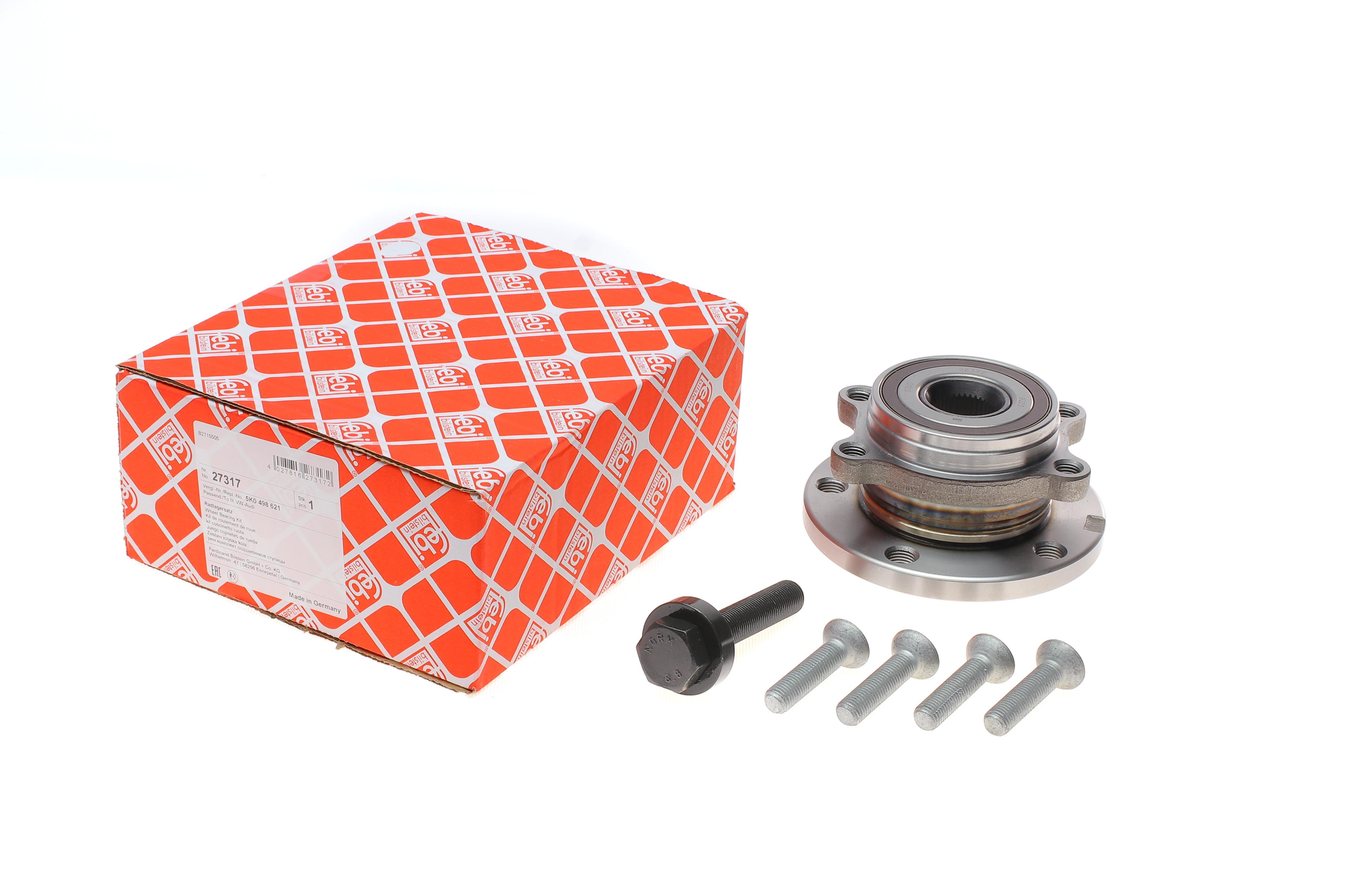 Підшипник маточини (передньої) VW Caddy 03- (4 болти)