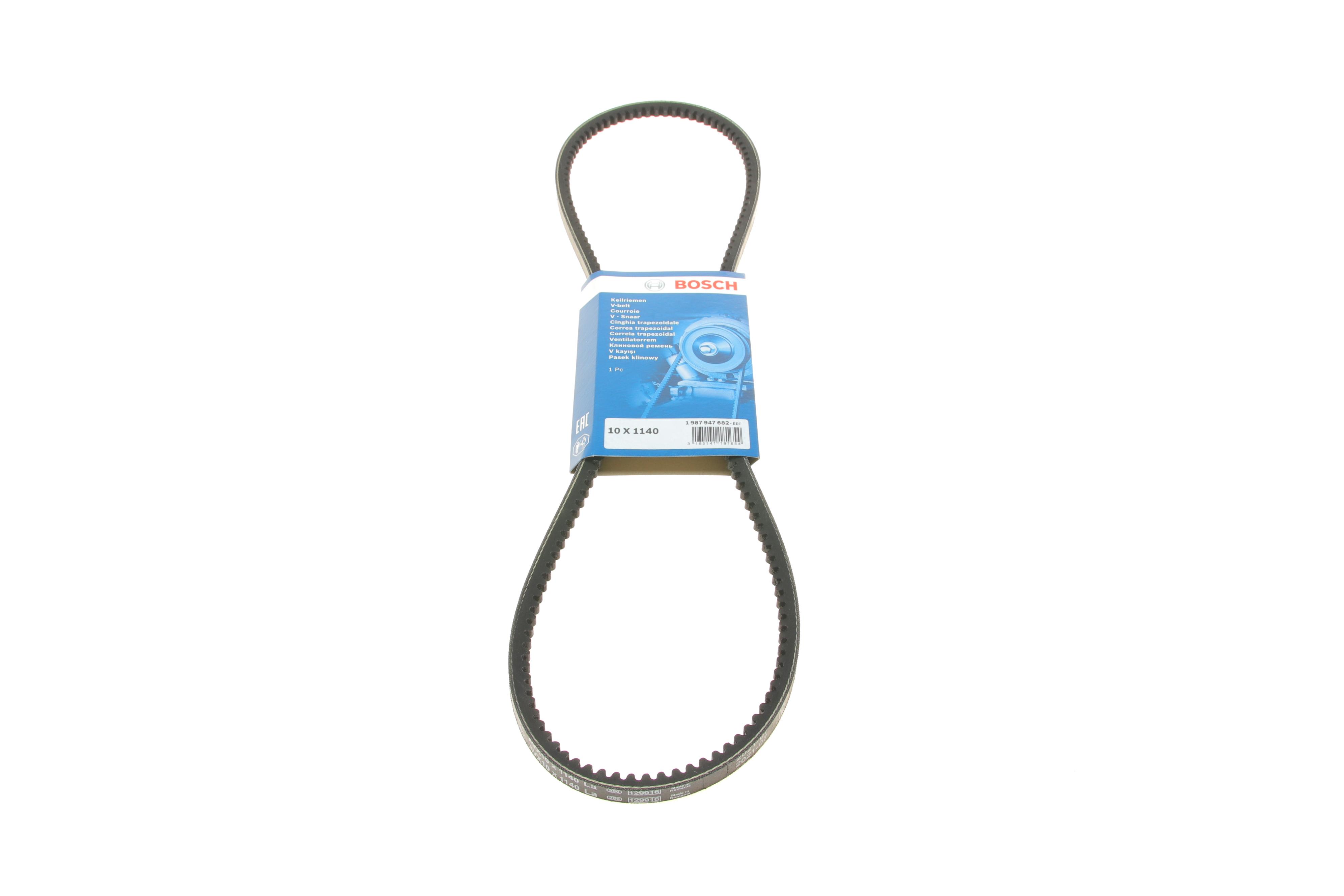 Ремінь генератора Renaullt Clio I 1.2/Rapid 1.0-1.4/1.9D 81-98 (10x1140)