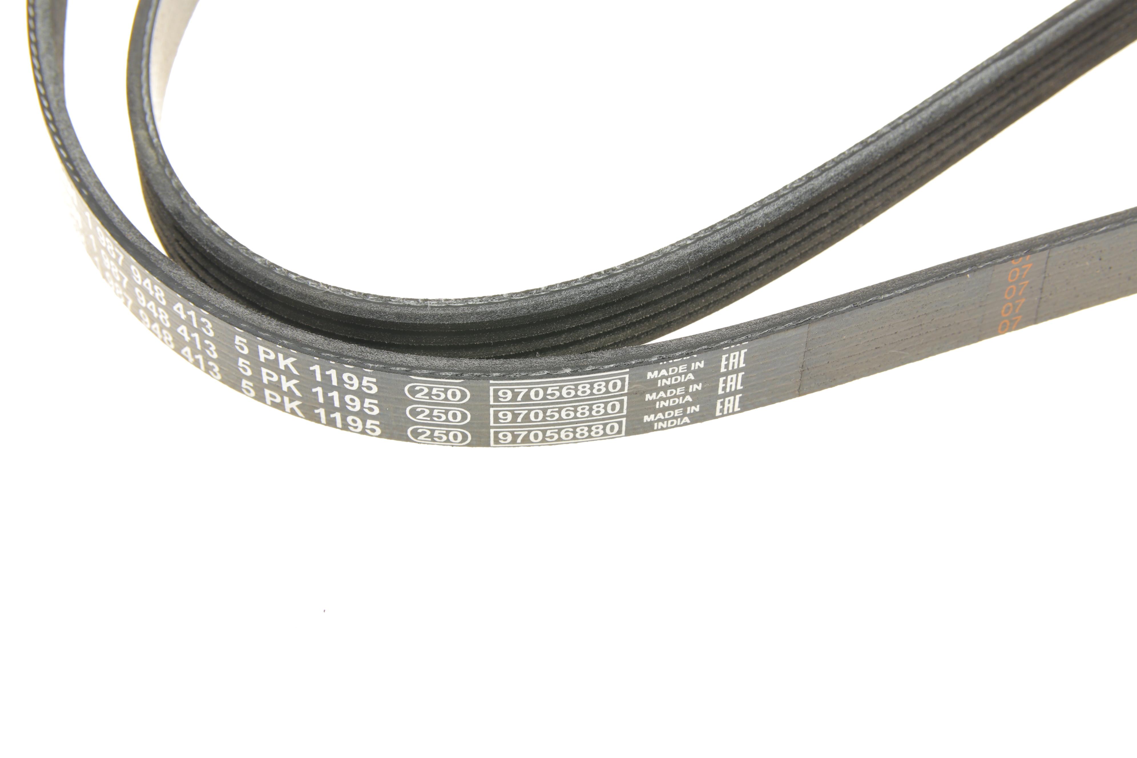 Ремінь генератора Opel Movano/Renault Master 2.5D/2.8DTI 98-01/Megane/Laguna 1.4-1.6 03-08 (5PK1195)