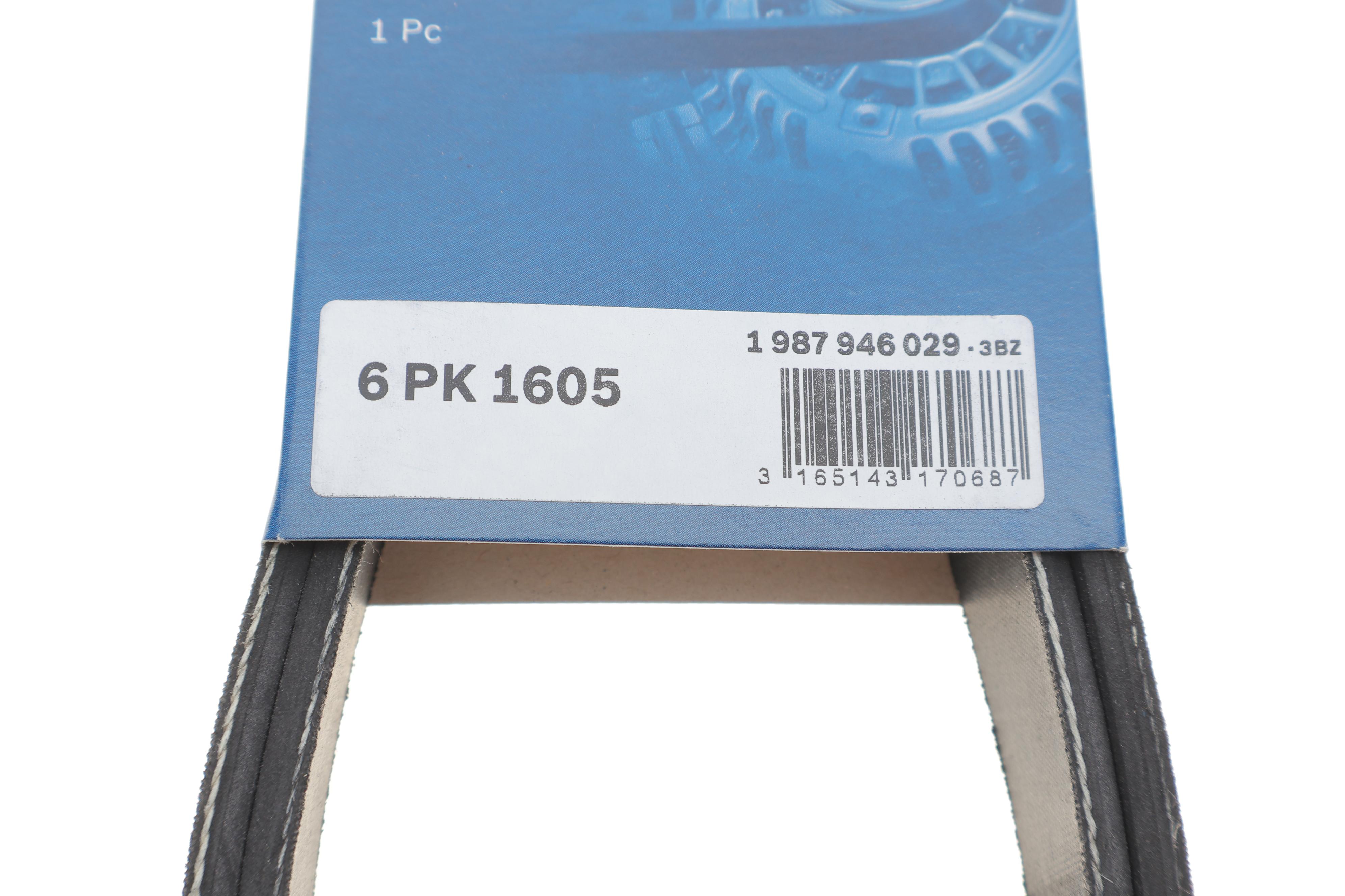 Ремінь генератора Renault Scenic 1.9 dCi 99-03 (6PK1600)