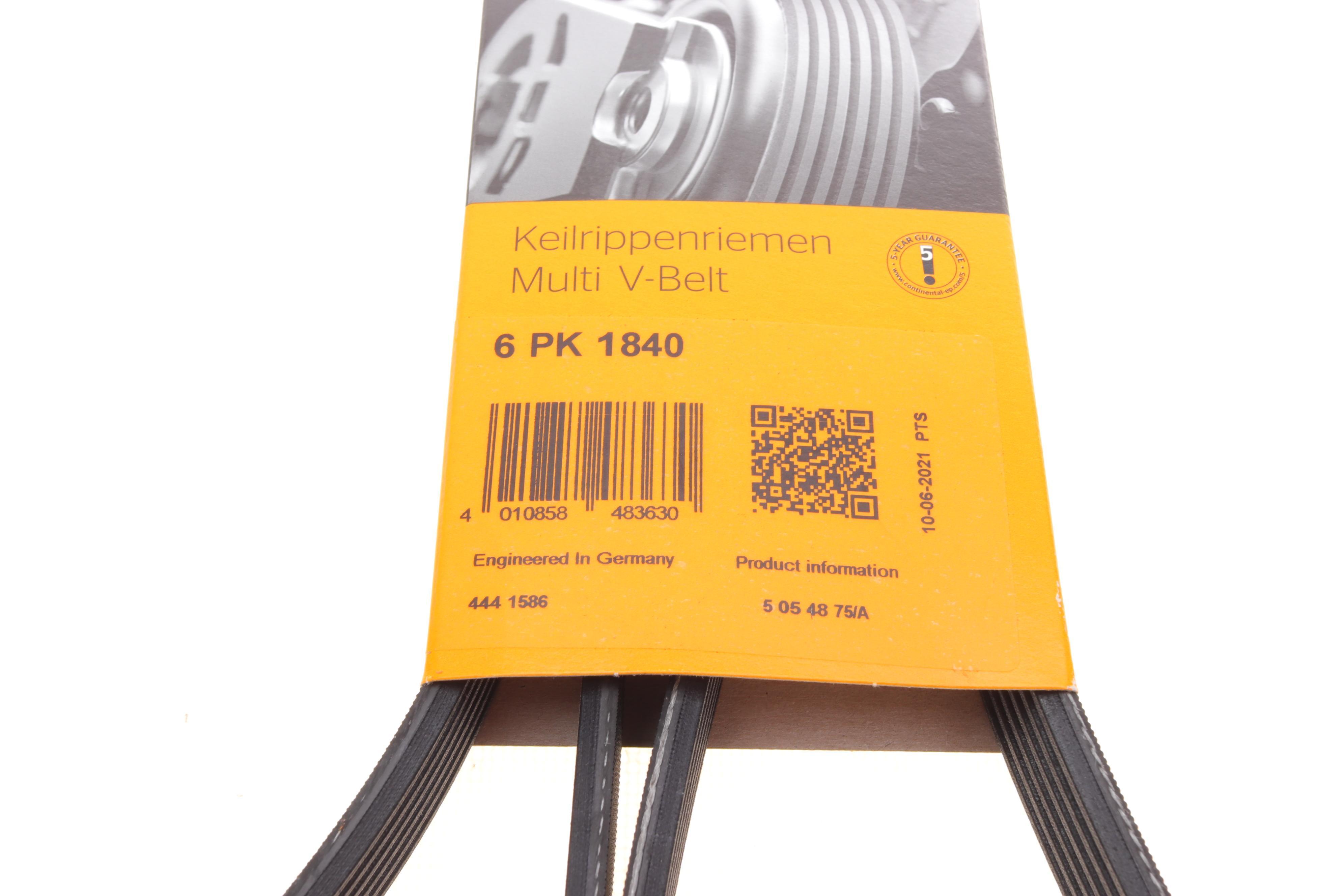 Ремінь генератора Mazda 2/3 1.3-1.6 07-/Toyota Corolla 1.4/1.6 99-02