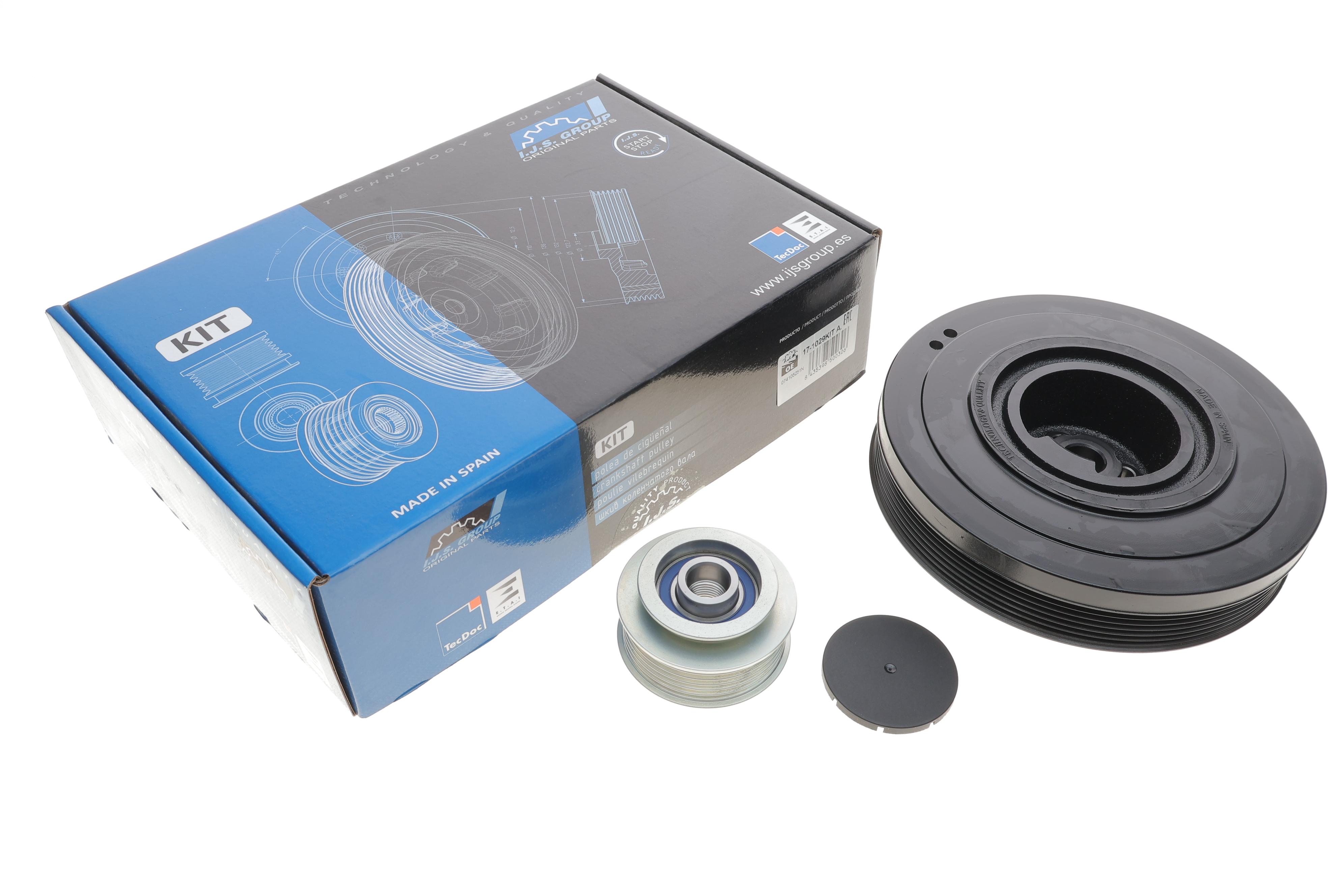 Шків колінвалу + шків генератора VW LT/T4/Crafter 2.5TDI