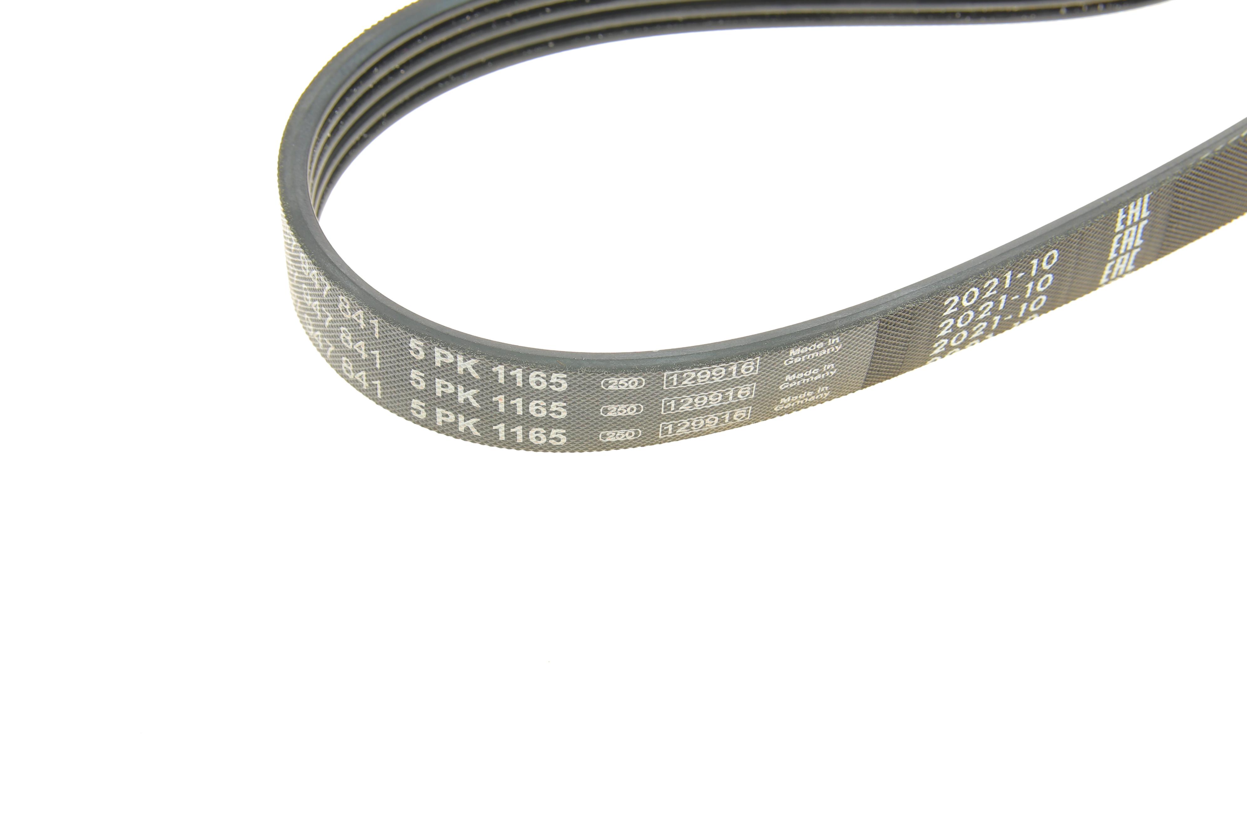 Ремінь генератора Renault 11/9/BMW 7 (E32)/8 (E31)/Mazda 323/626/Citroen XM 83-04 (5PK1165)