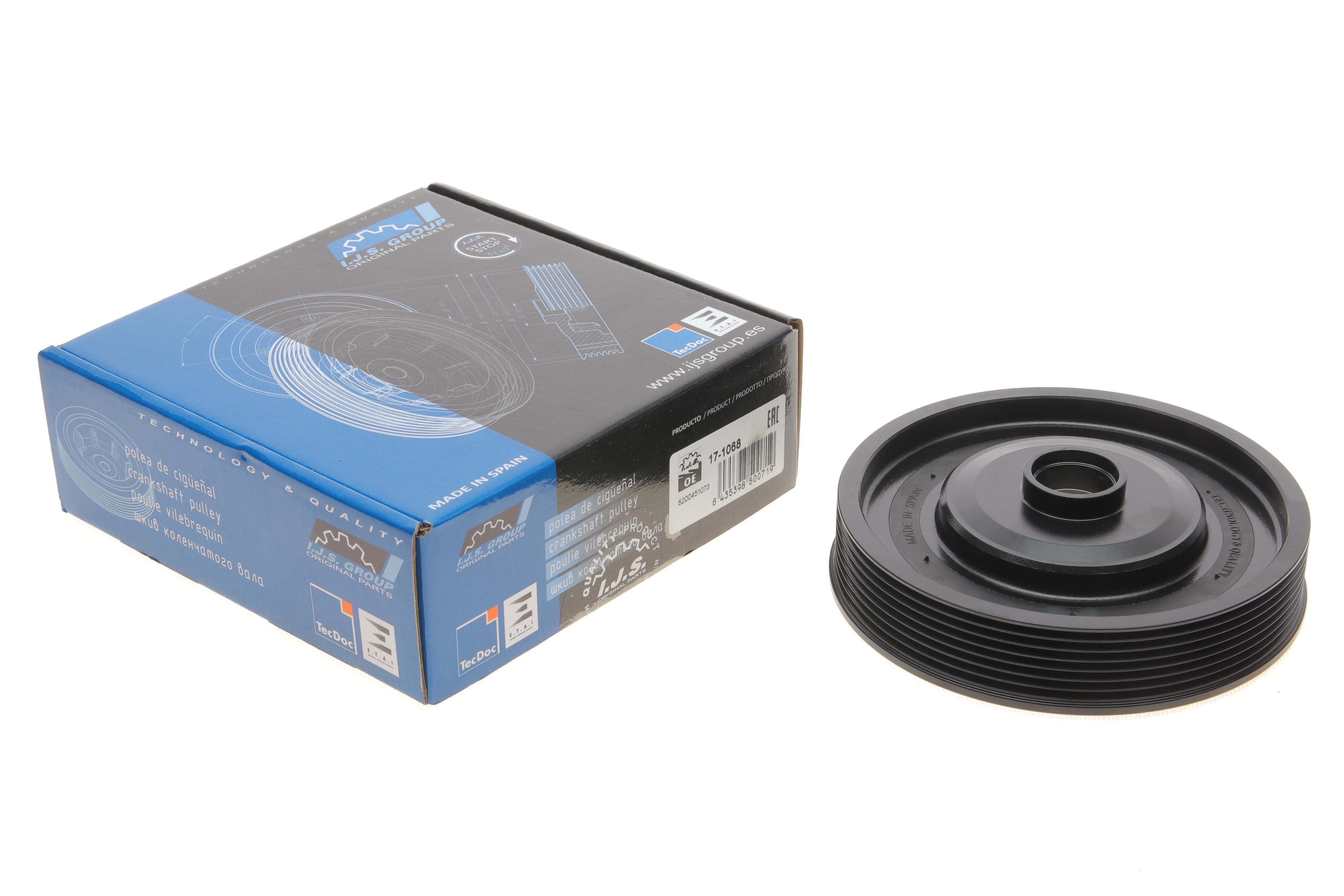 Шків колінвалу Renault Megane II/Laguna 2.0 01- (7PK)